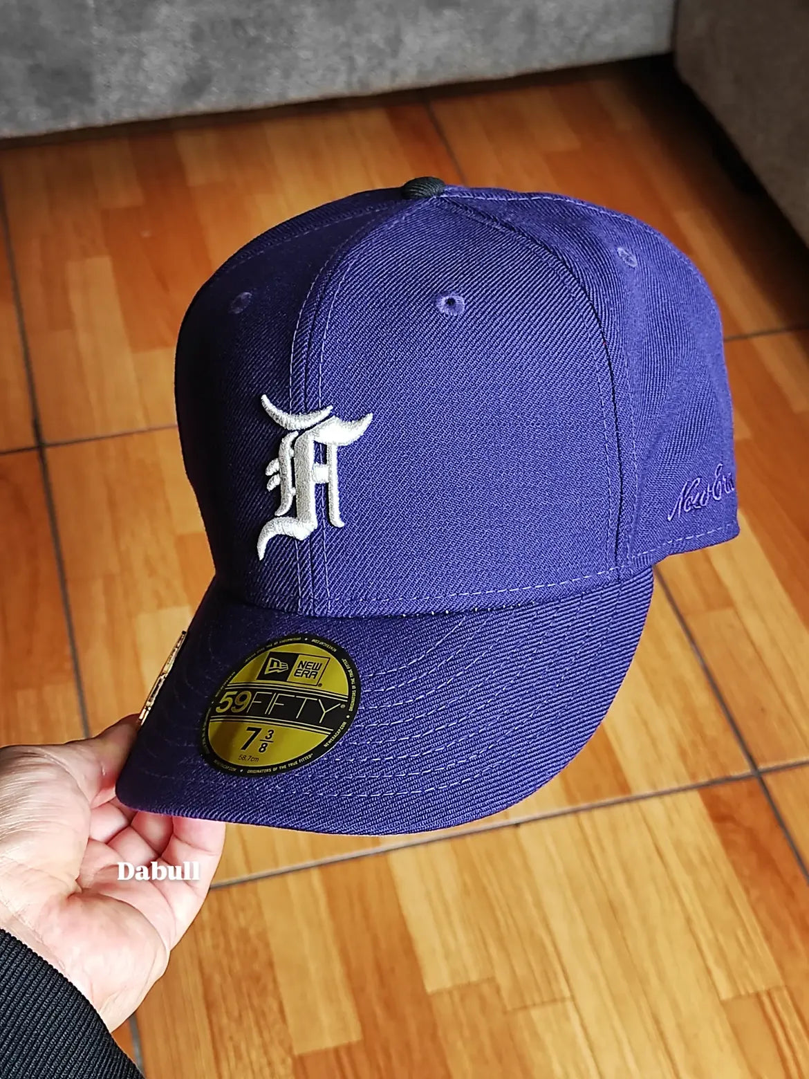 New Era Colorado Rockies Fear of God Purple Essentials Classic Edition 59Fifty Fitted Hat