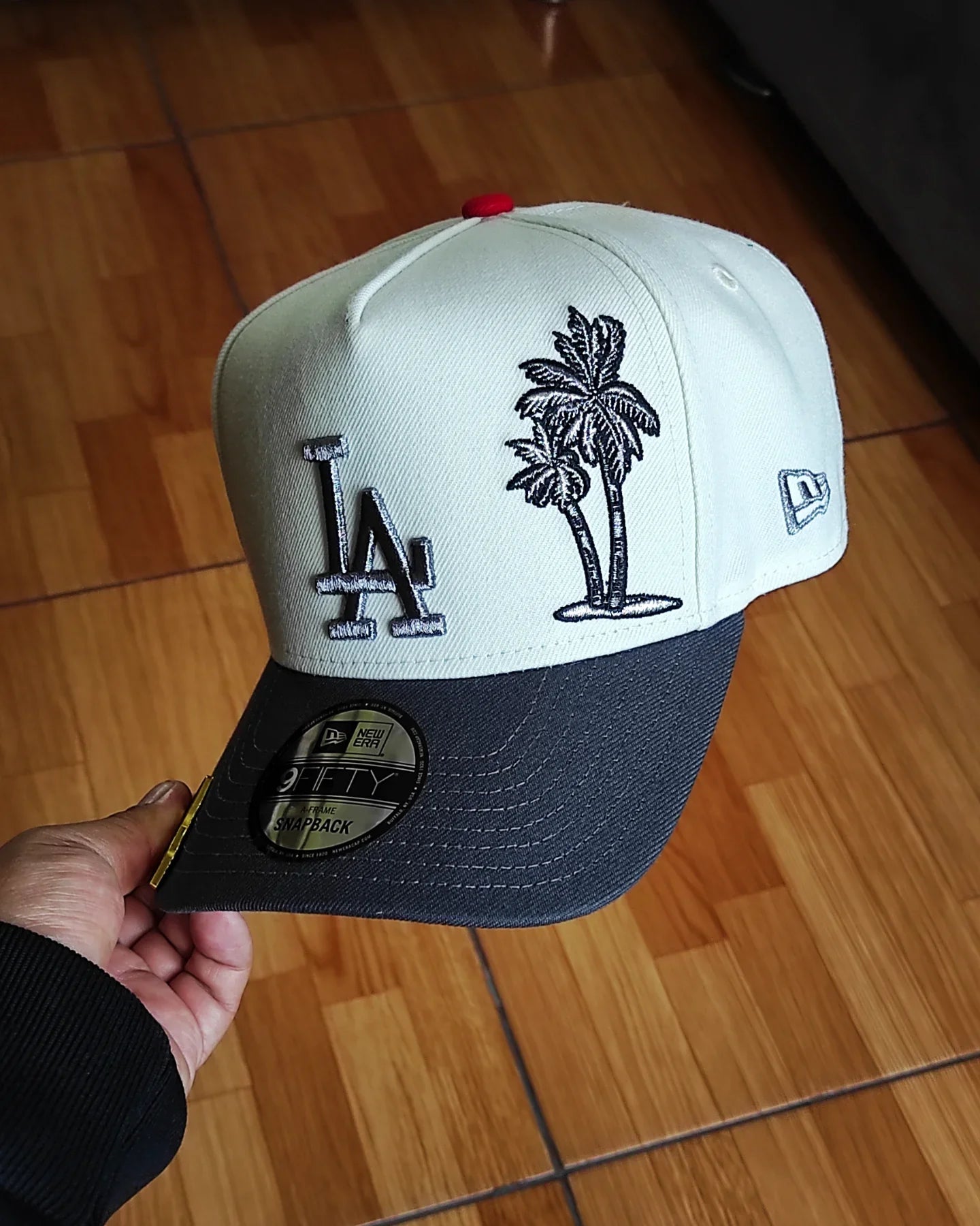 Los Angeles Dodgers 🌴 50 aniversario de dos tonos New Era 9Fifty A-Frame Snapback