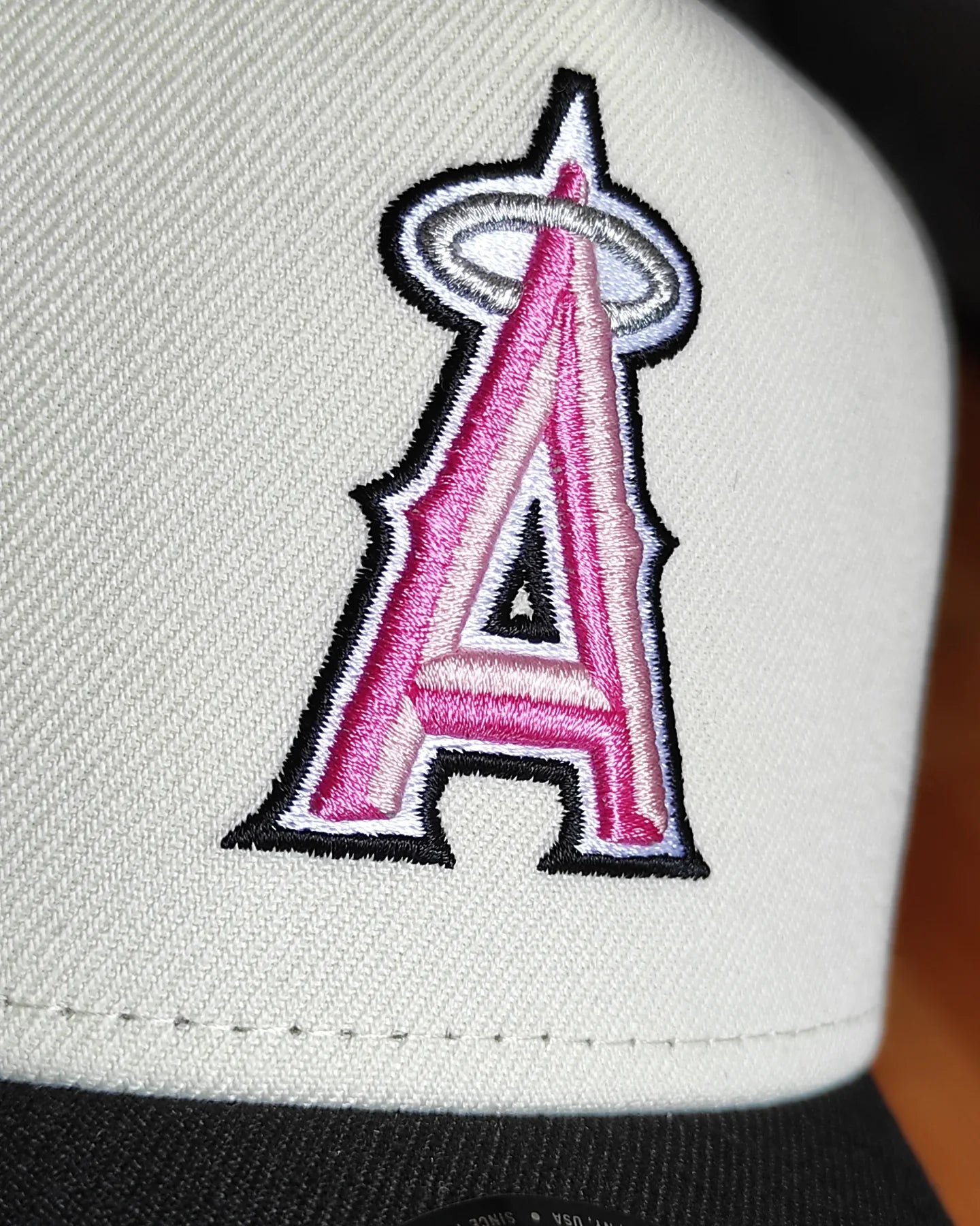 New Era Anaheim Angels 50 aniversario Chrome black 9FORTY A-FRAME