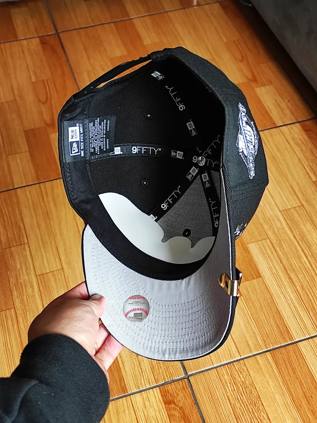 Gorra New Era New York Yankees World Series cerezo en flor negra 9fifty Snapback