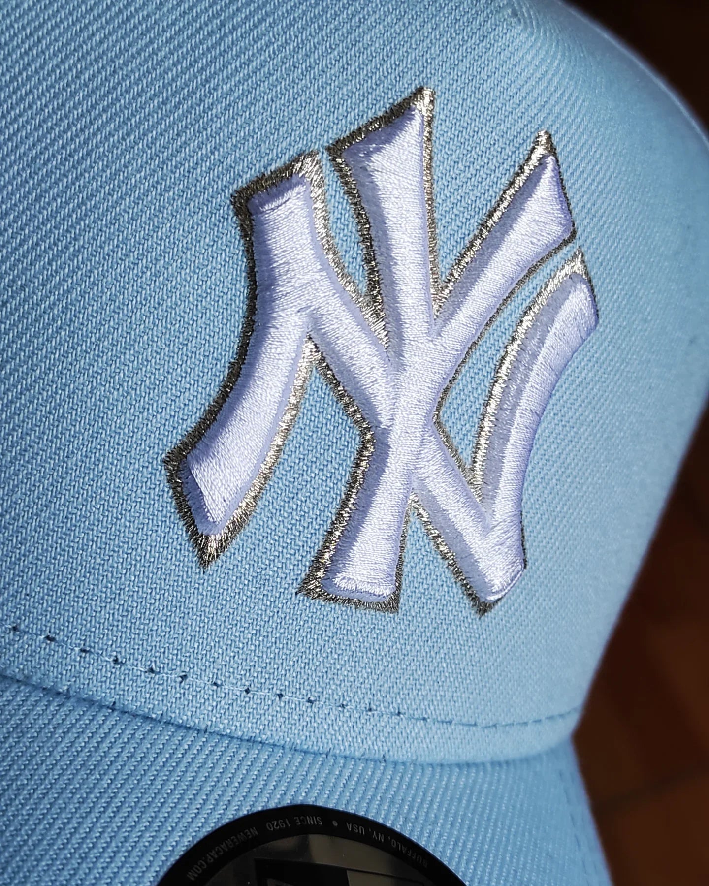 New Era New York Yankees Serie Mundial 2024 azul cielo 9 FORTY A-FRAME