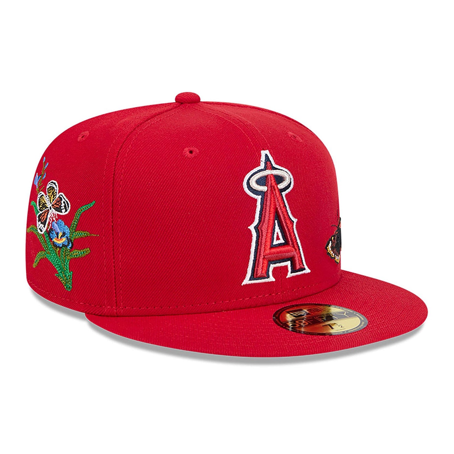 Gorra Cerrada Red Felt Anaheim Angels Gray Bottom New Era 59Fifty