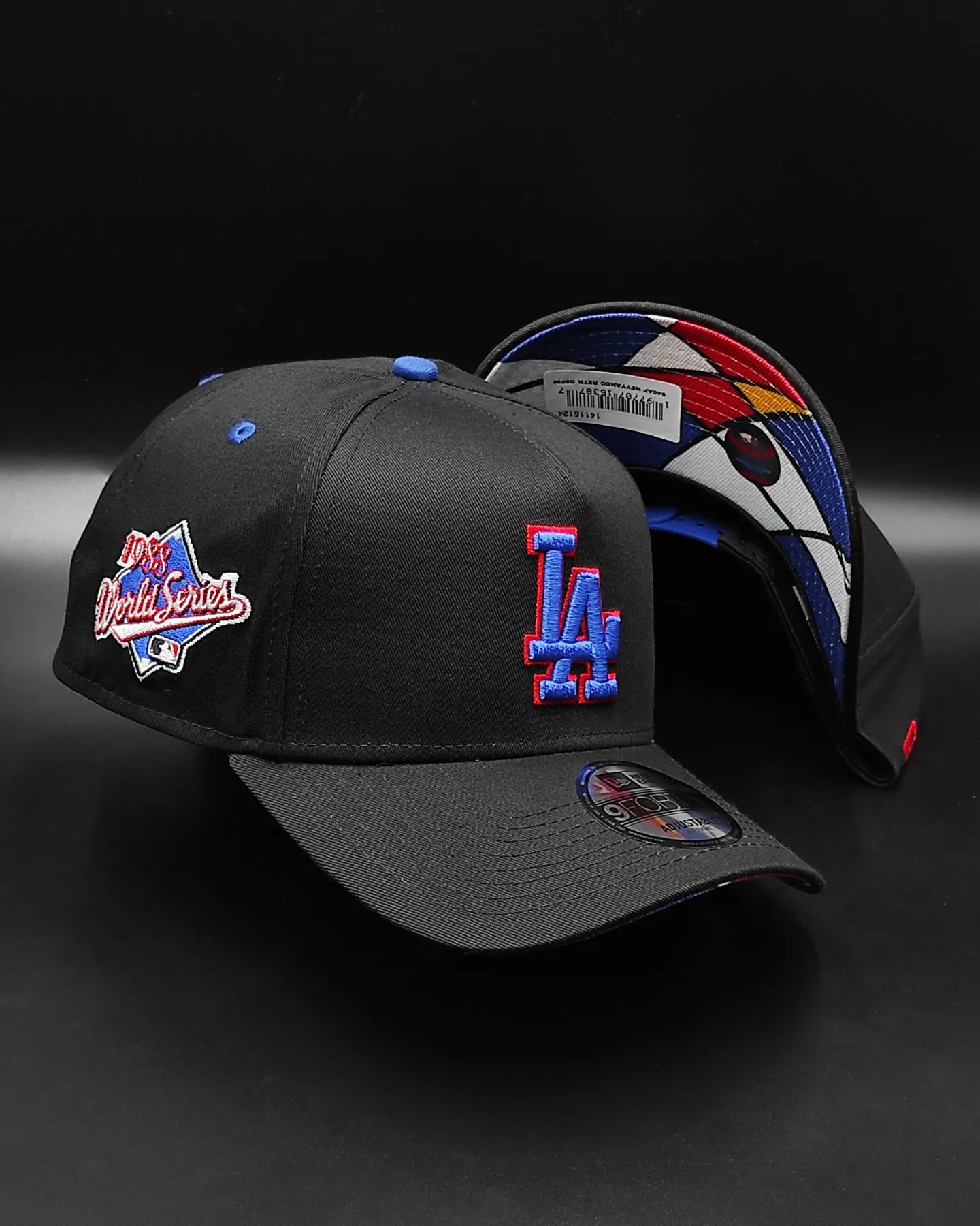 Gorra snapback New Era Los Angeles Dodgers RM 9 forty a frame