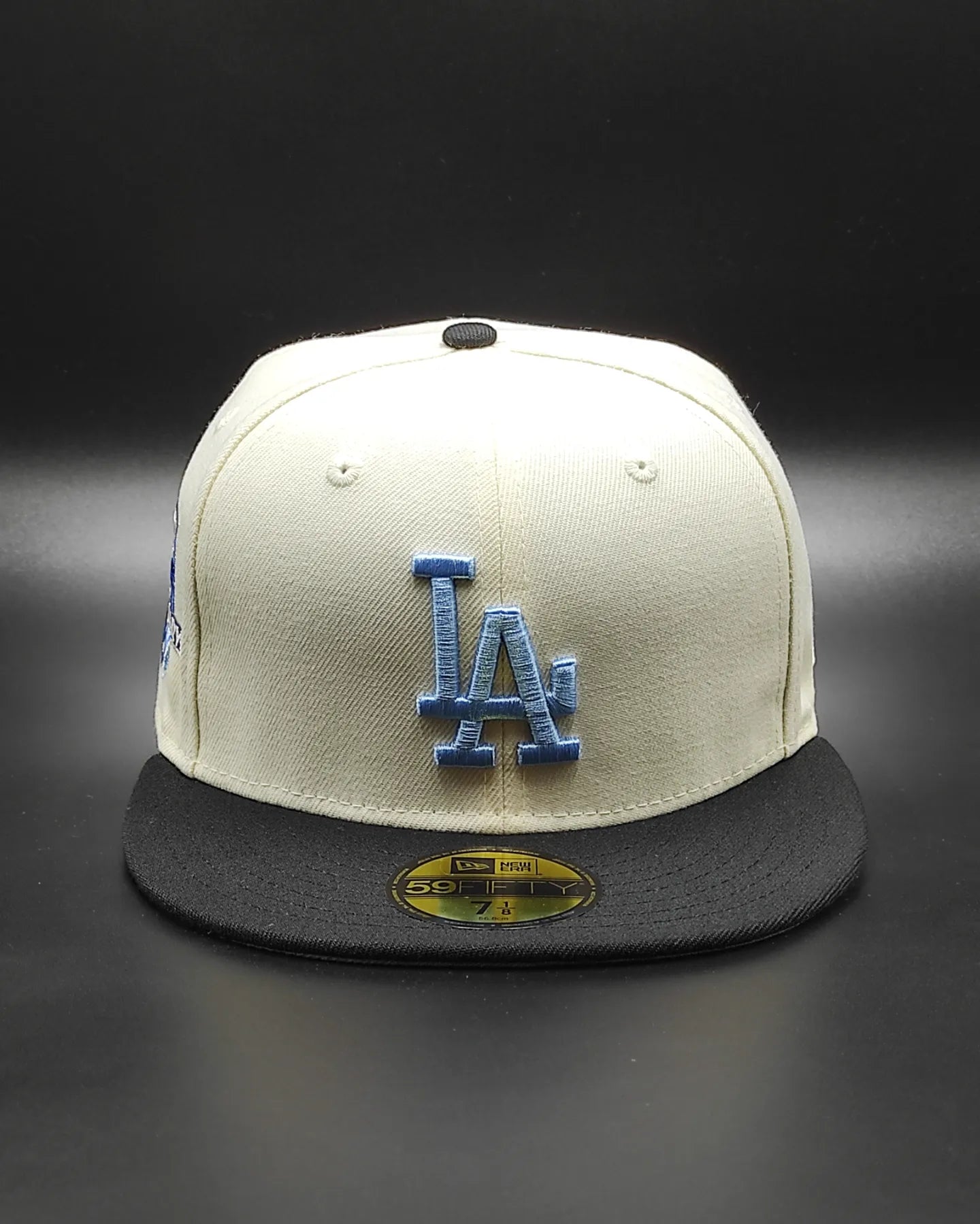New Era Los Angeles Dodgers 50.º aniversario cúpula crema edición prime 59 FIFTY