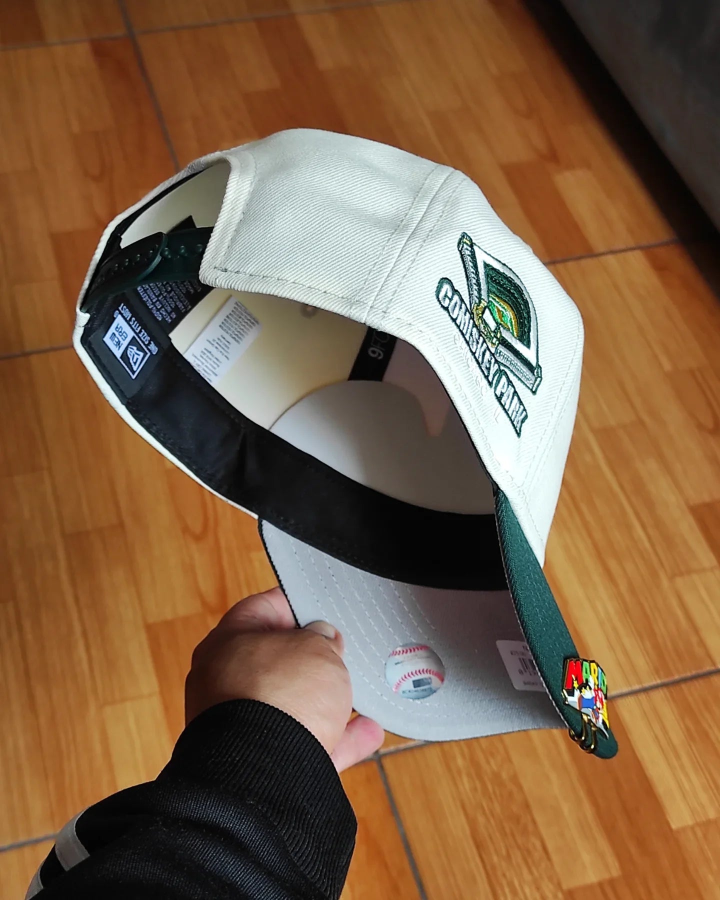 Gorra New Era Chicago White Sox Comiskey Chrome verde oscuro 9Forty Snapback