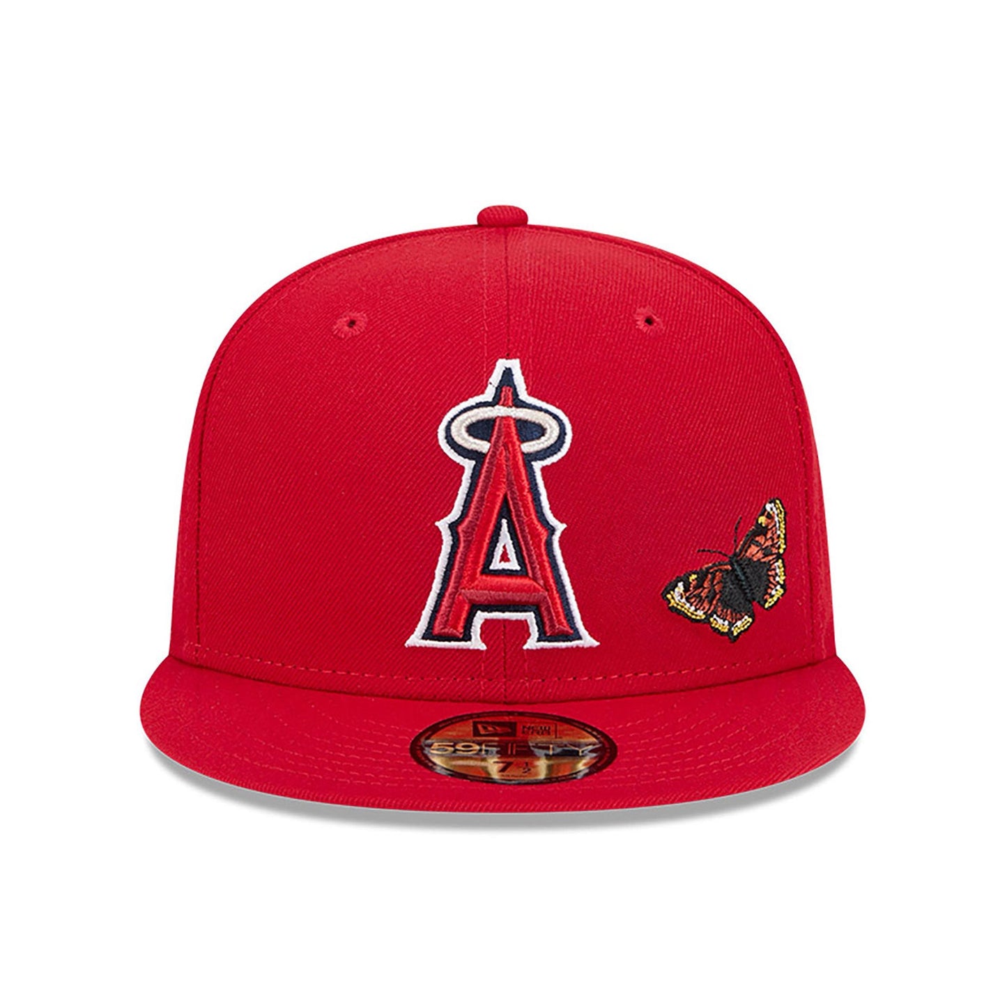 Gorra Cerrada Red Felt Anaheim Angels Gray Bottom New Era 59Fifty