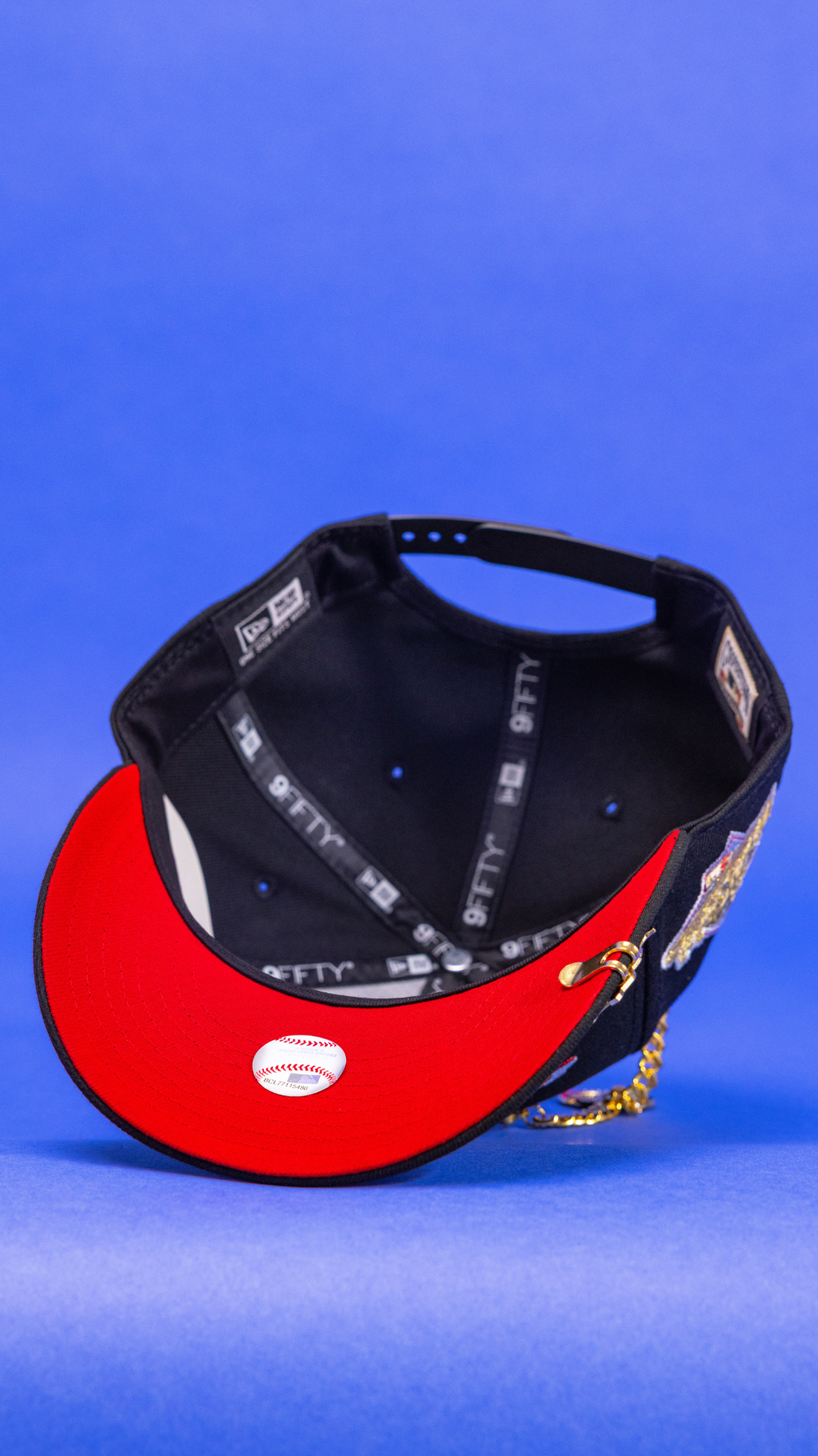 New Era Exclusive 9Fifty Black Los Angeles Dodgers" Snapback W/ 1988 World Series Side Patch