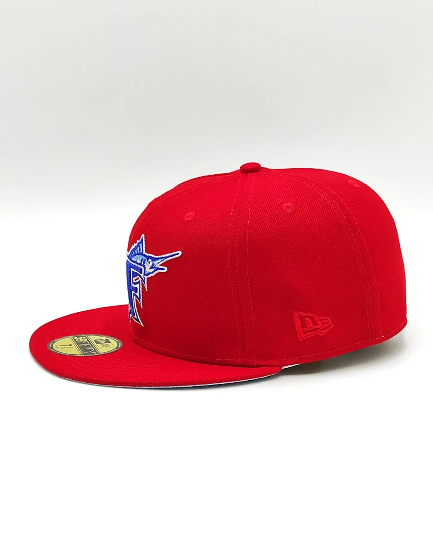 Gorra ajustada New Era Florida Marlins City Paisley Edition 59Fifty Serie Mundial 1997