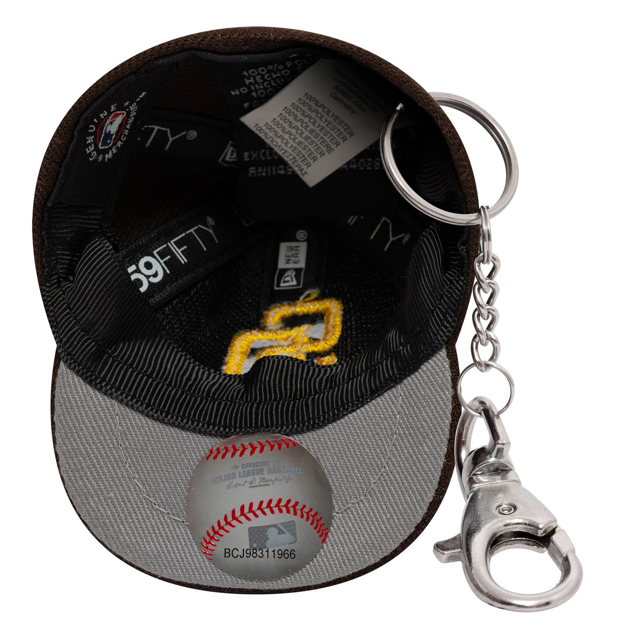 Llavero mini gorra MLB San Diego Padres