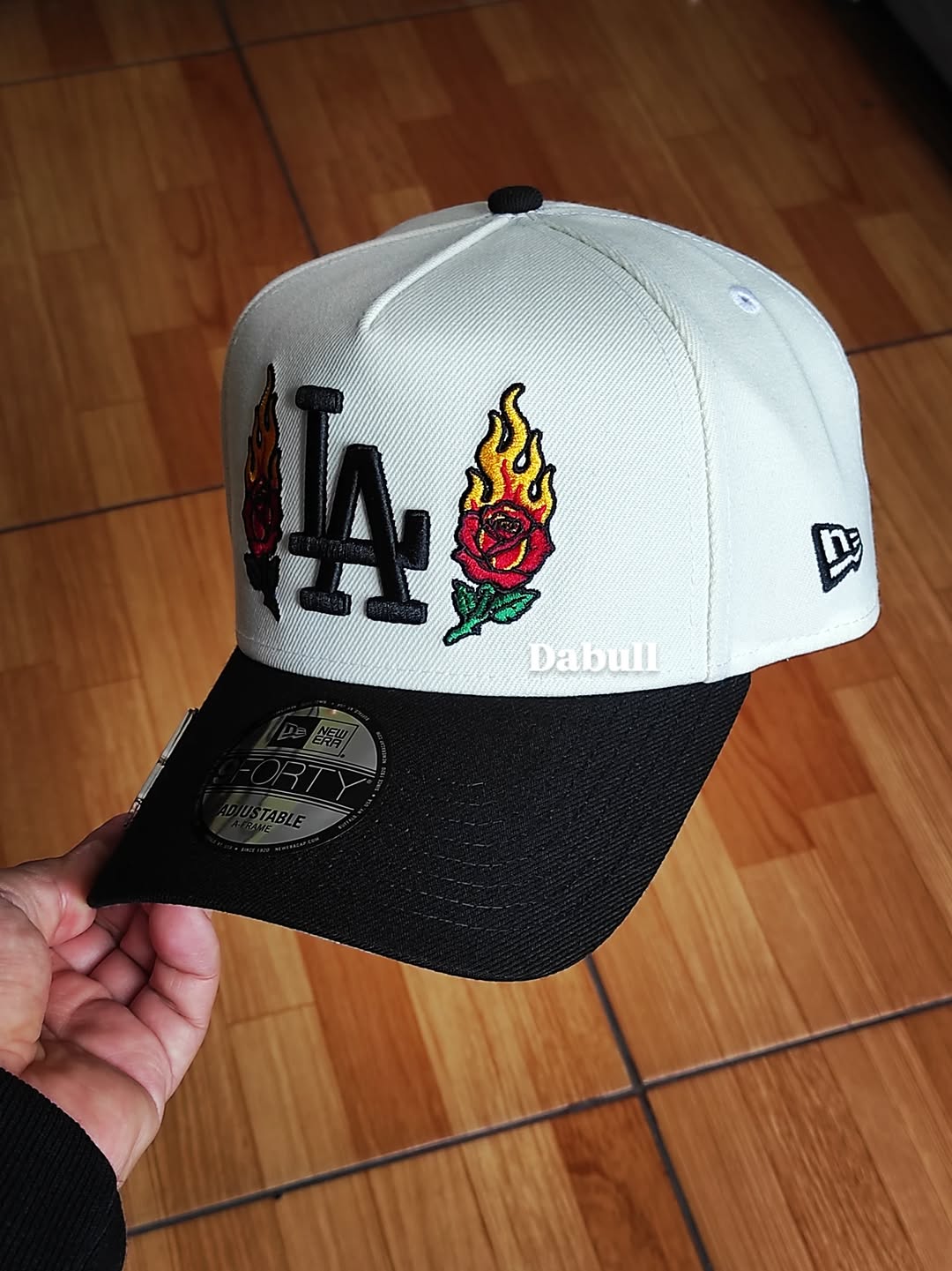 New Era Los Angeles Dodgers Campeones Serie Mundial 2025 Fire Rose Black Prime Edition 9Forty A Frame Snapback