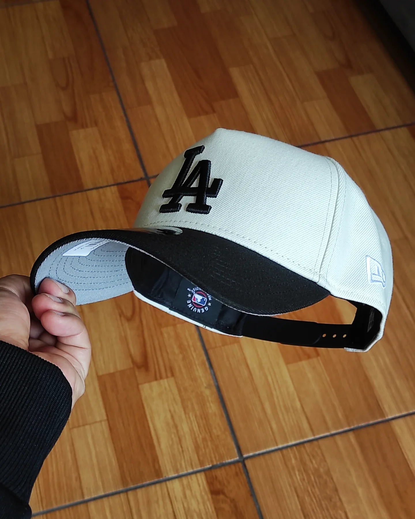 New Era Los Angeles Dodgers Chrome negro 9 FORTY A-FRAME