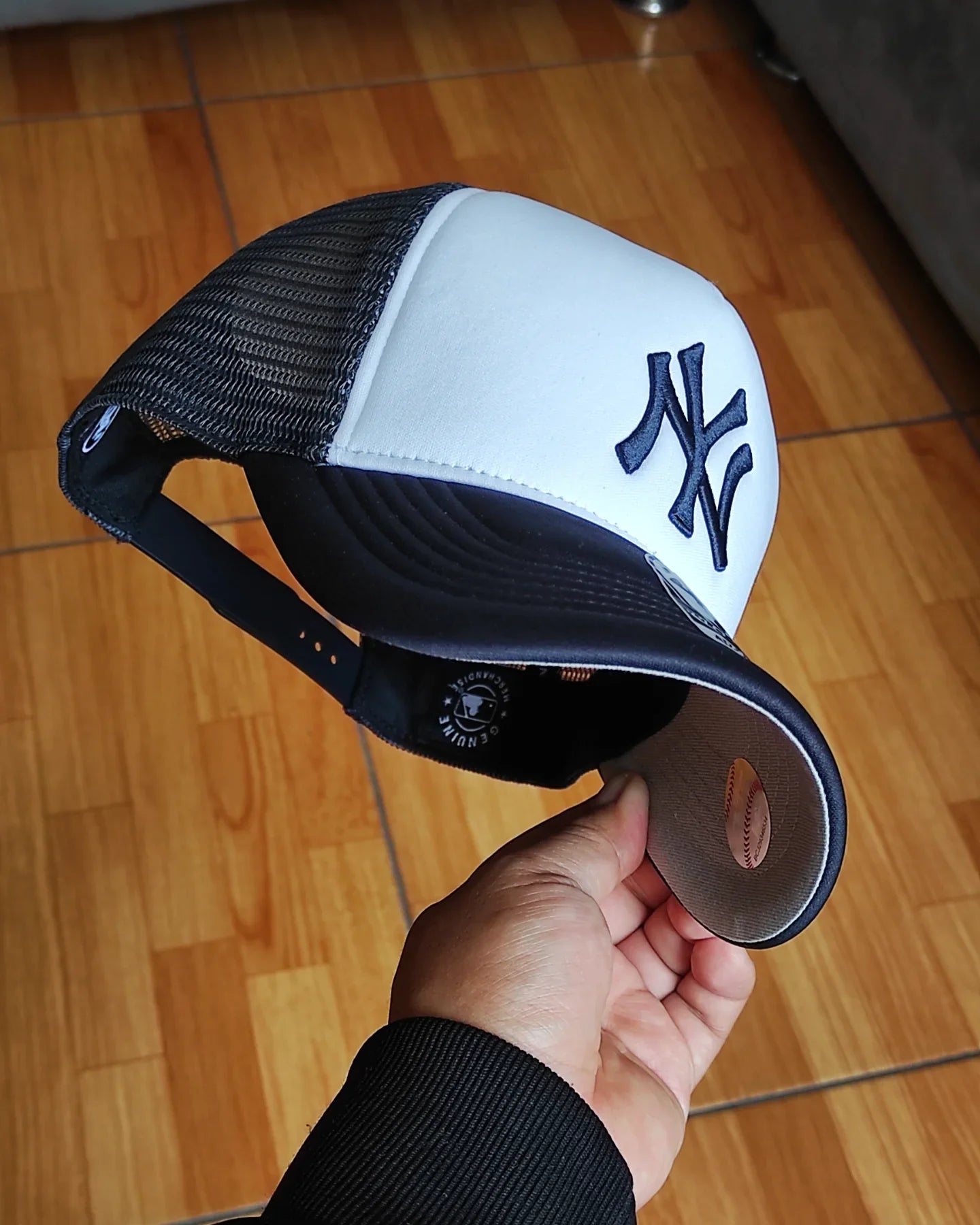 Gorra snapback de camionero de espuma de los New York Yankees de la marca 47Brand