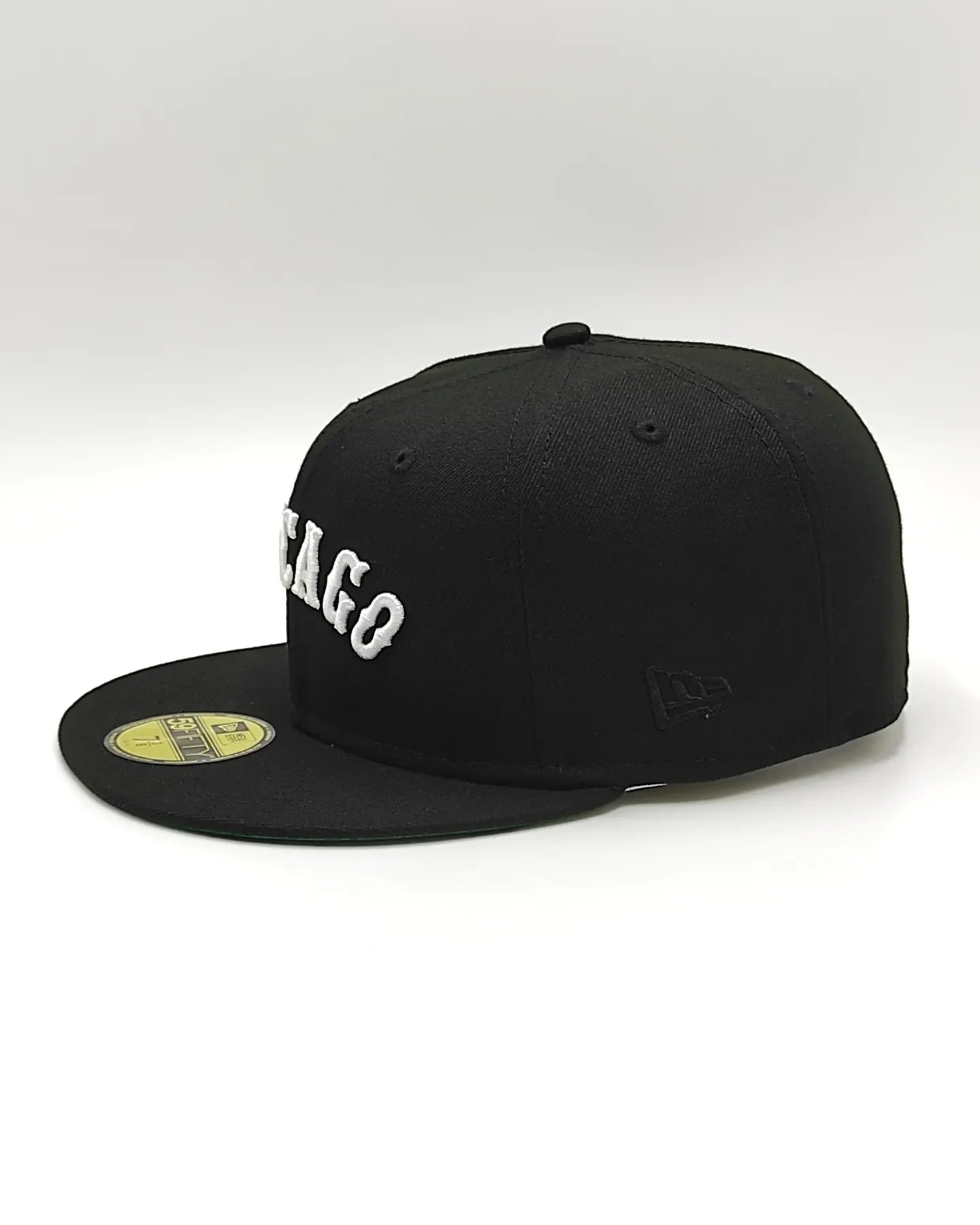 Gorra ajustada 59fifty New Era Chicago White Sox Comiskey Park edición retro negra
