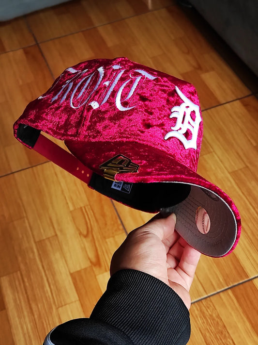 Gorra Snapback A-Frame 'Velvet' 9FORTY de New Era Detroit Tigers