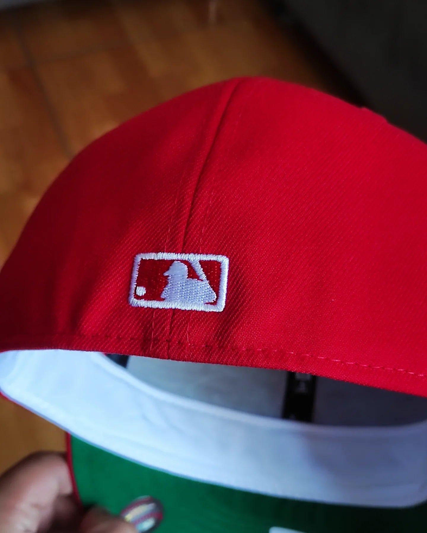 Gorra New Era Los Angeles Dodgers Script Flower roja 59 FIFTY AJUSTADA