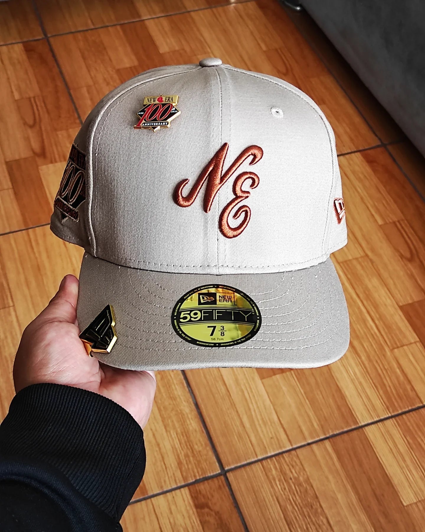Gorra New Era 59Fifty Ajustada 100 Aniversario