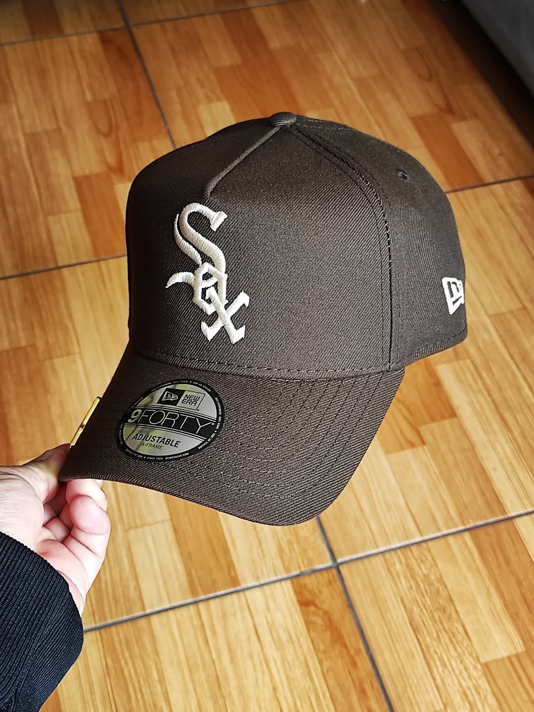 Gorra New Era Chicago White Sox Comiskey Park Nogal Cobre Prime Edition 9Forty A Frame Snapback
