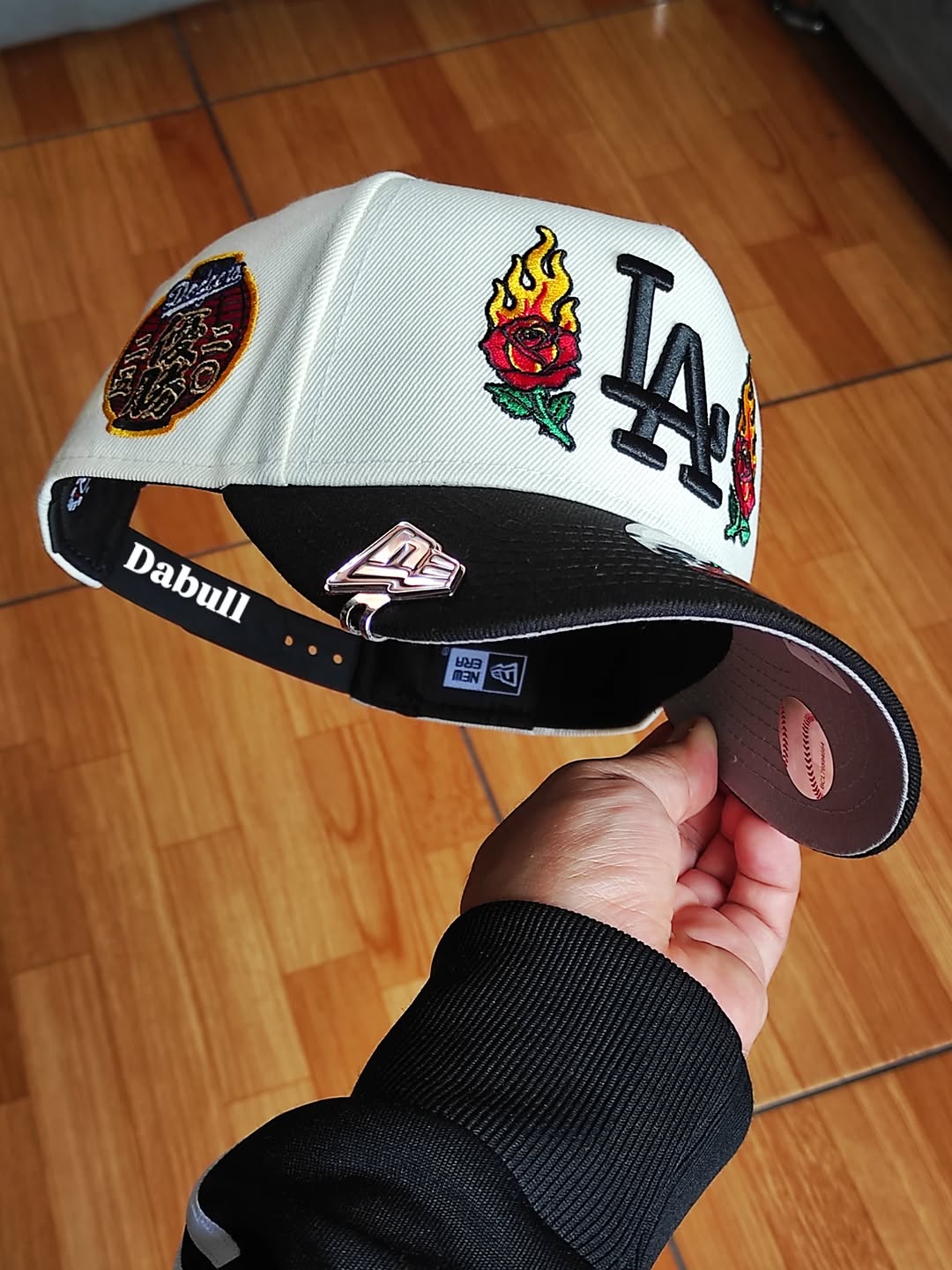 New Era Los Angeles Dodgers Campeones Serie Mundial 2025 Fire Rose Black Prime Edition 9Forty A Frame Snapback