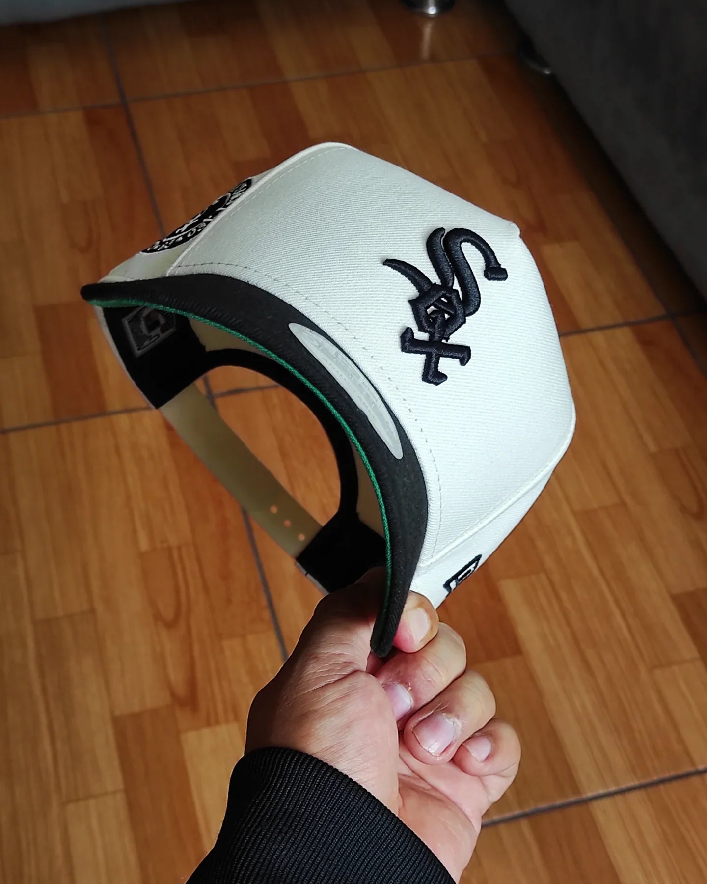 New Era Chicago White Sox Chrome negro 9 FORTY A-FRAME