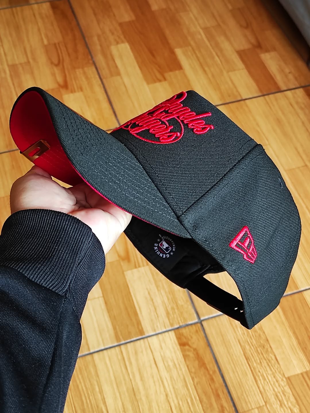 Gorra New Era Los Angeles Dodgers rose script 9Forty A Frame Snapback