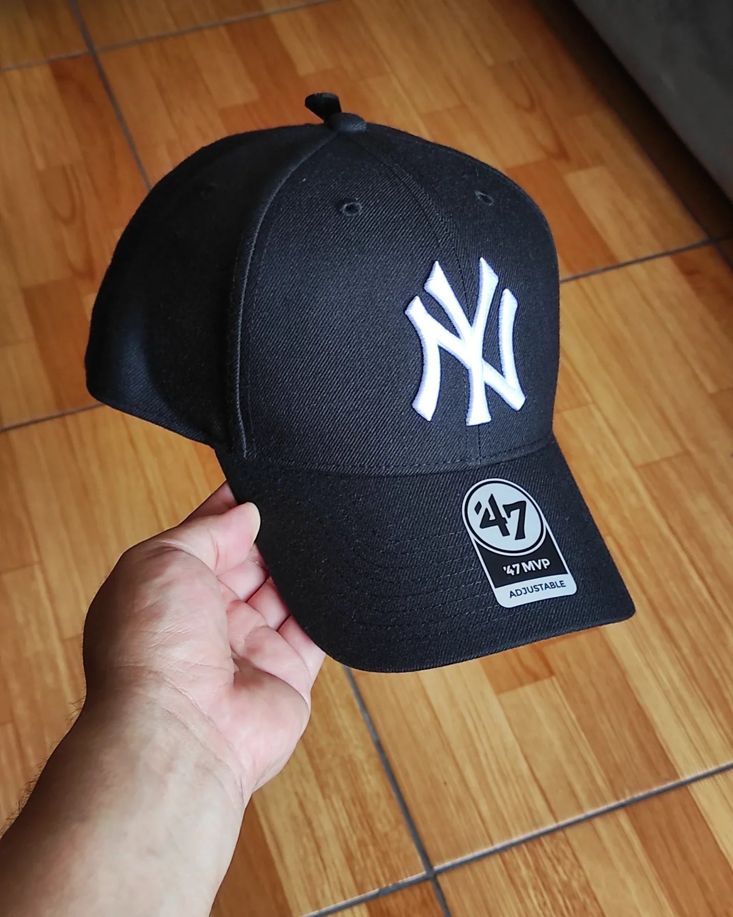 Gorra snapback negra 47brand New York Yankees MVP