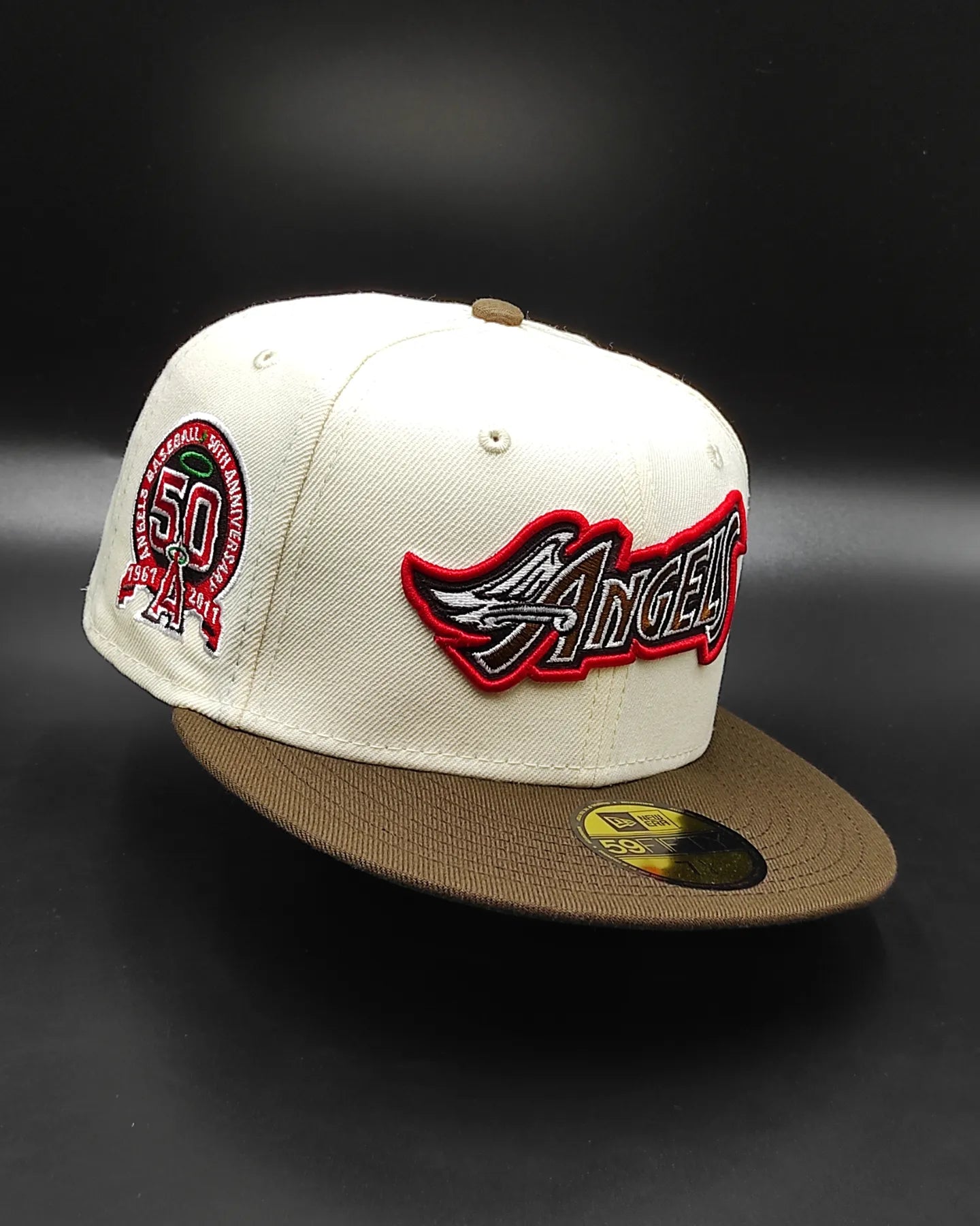 New Era Anaheim Angels 59 FIFTY 50th aniversario dos tonos