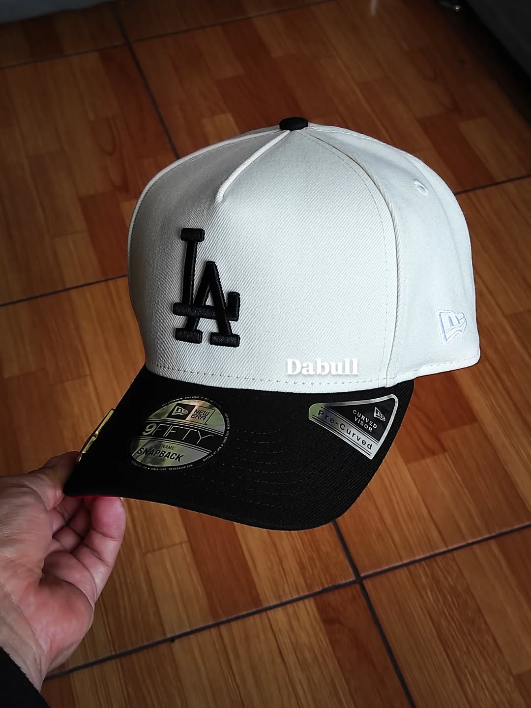 Gorra snapback A-Frame SP 9Fifty Los Angeles Dodgers Chrome Black 2 Tone Campeones Serie Mundial 2024