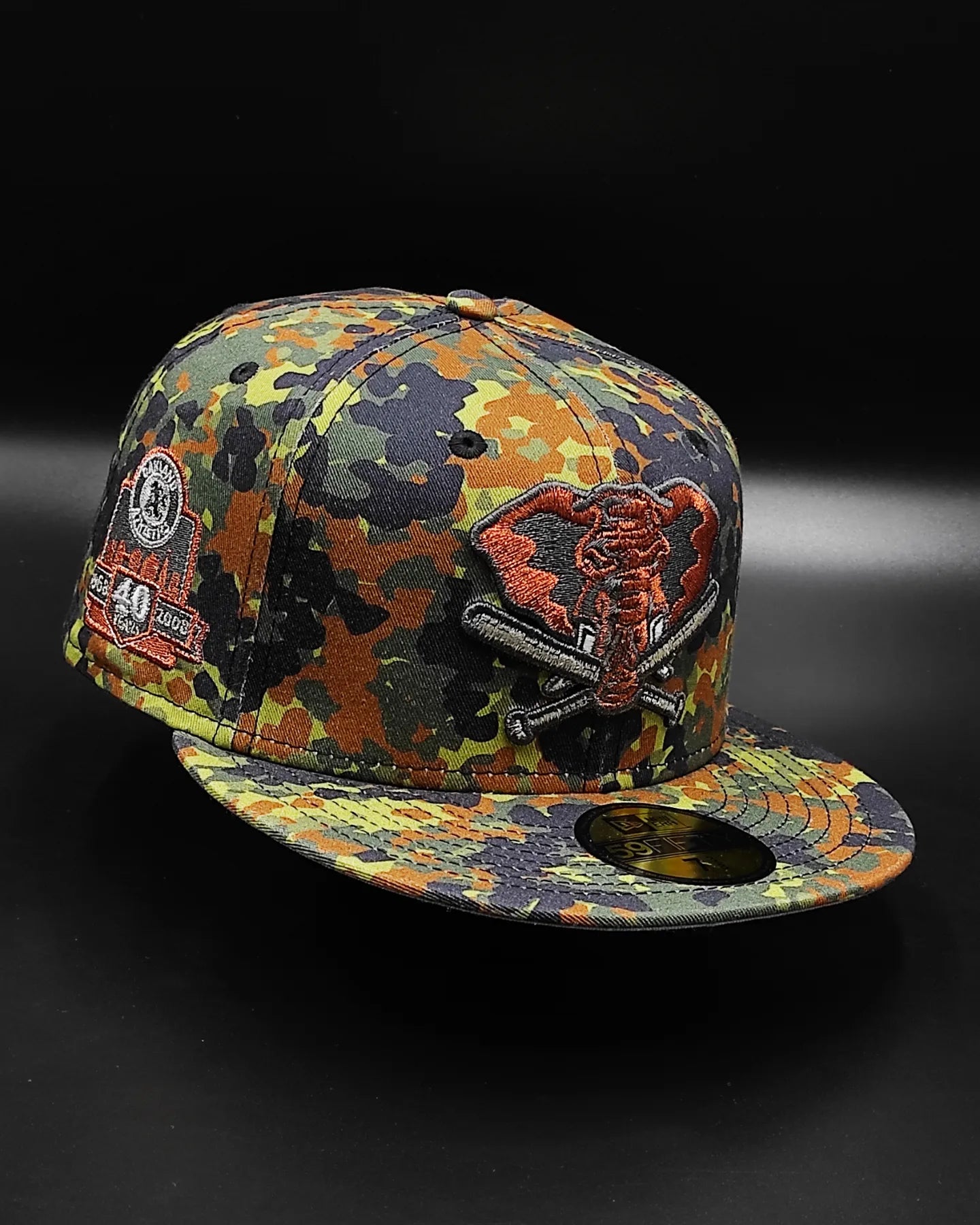 Gorra ajustada New Era Oakland Athletics 40 años 59fifty