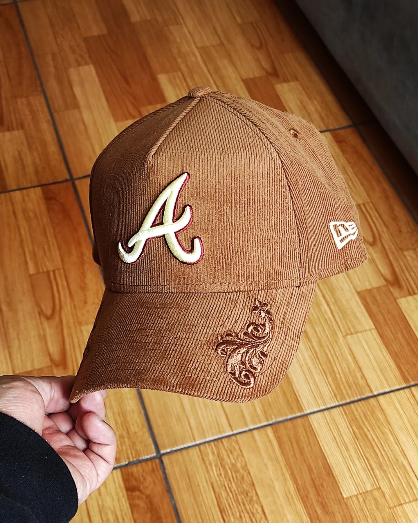 New Era Atlanta Braves Ornamental 9FORTY A-Frame Collection