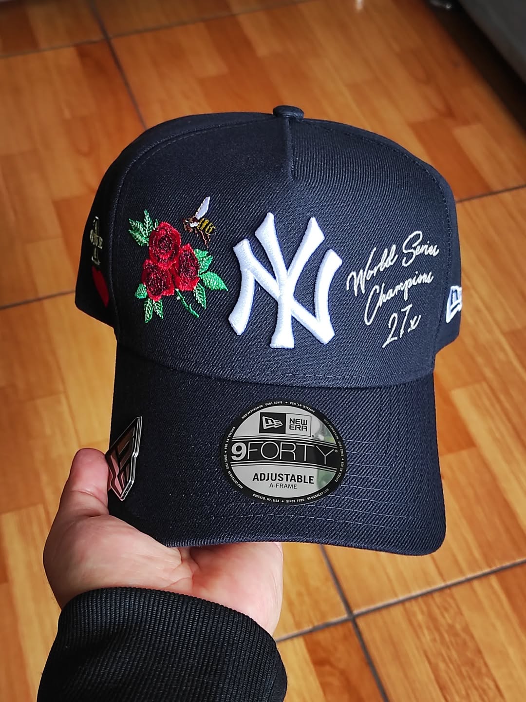 Gorra New York Yankees Campeones MLB 9forty AFRAME con cierre a presión