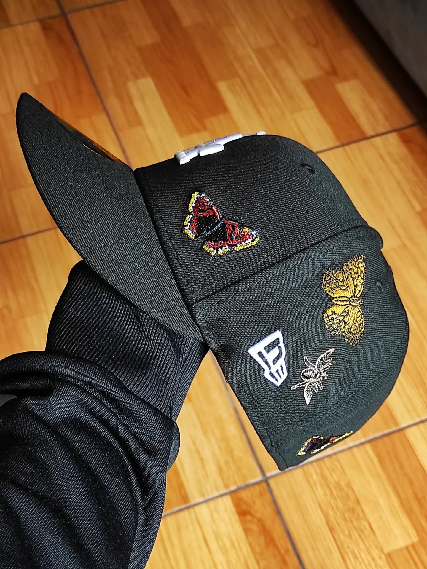 Gorra New Era Los Angeles Dodgers FIELTRO 🦋 negra 59fifty