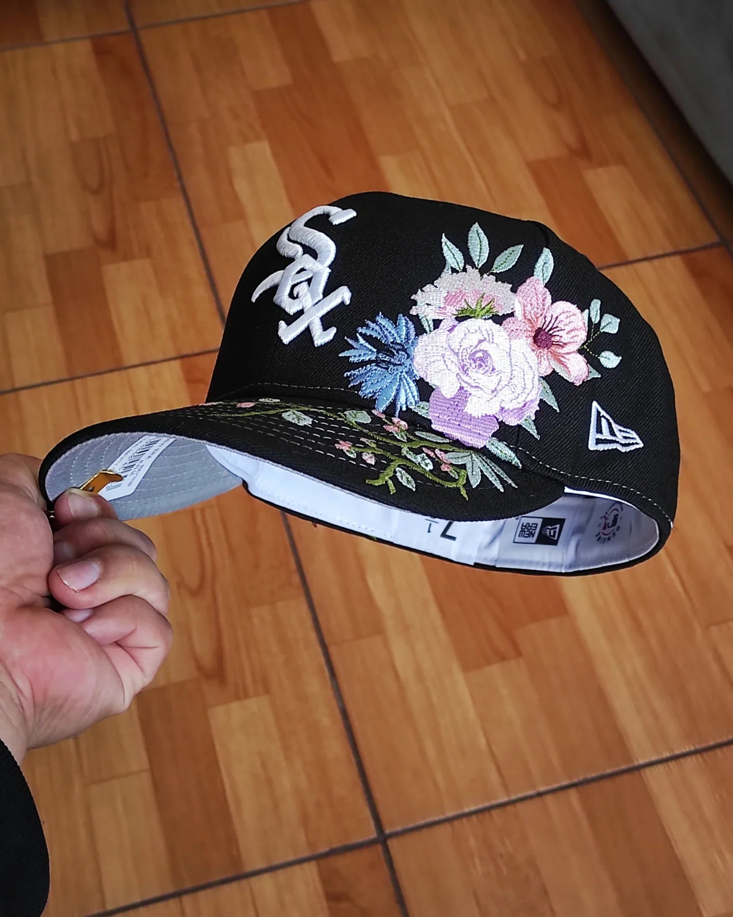 Gorra ajustada 59FIFTY Floral MLB Chicago White Sox de New Era