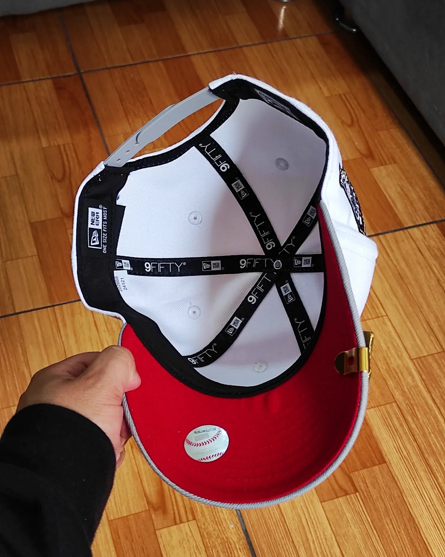 New Era Arizona Diamondbacks gris claro rojo 1998 temporada inaugural 9FIFTY SNAPBACK