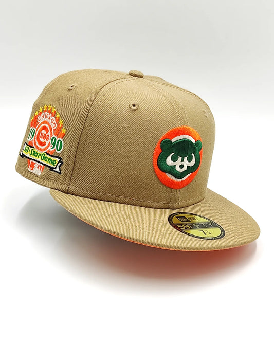 New Era gorra ajustada 59Fifty Chicago Cubs All-Star Game 1990 edición arena de invierno