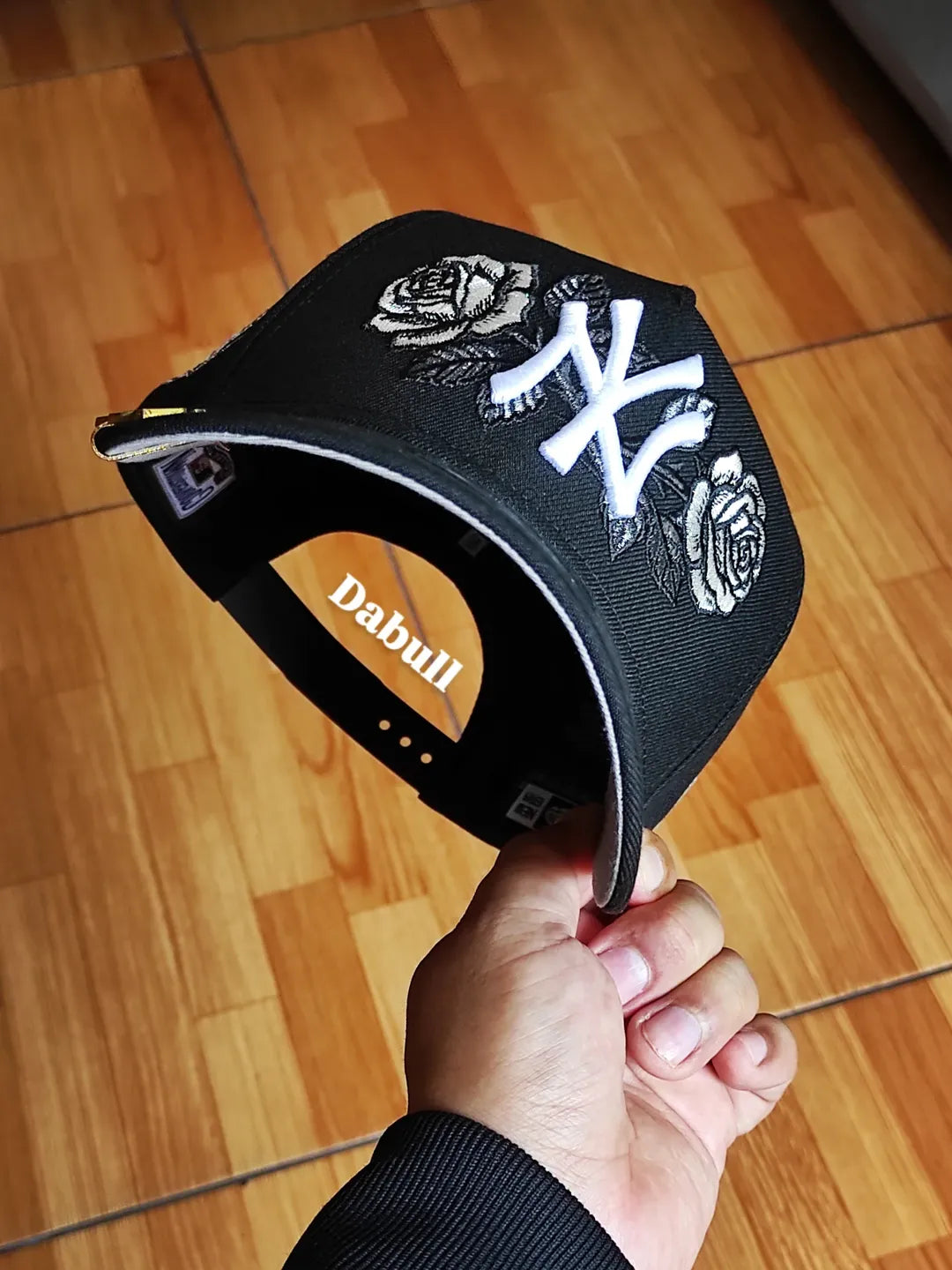 Gorra Snapback New Era 9Forty A-Frame negra New York Yankees Edición Subway Series