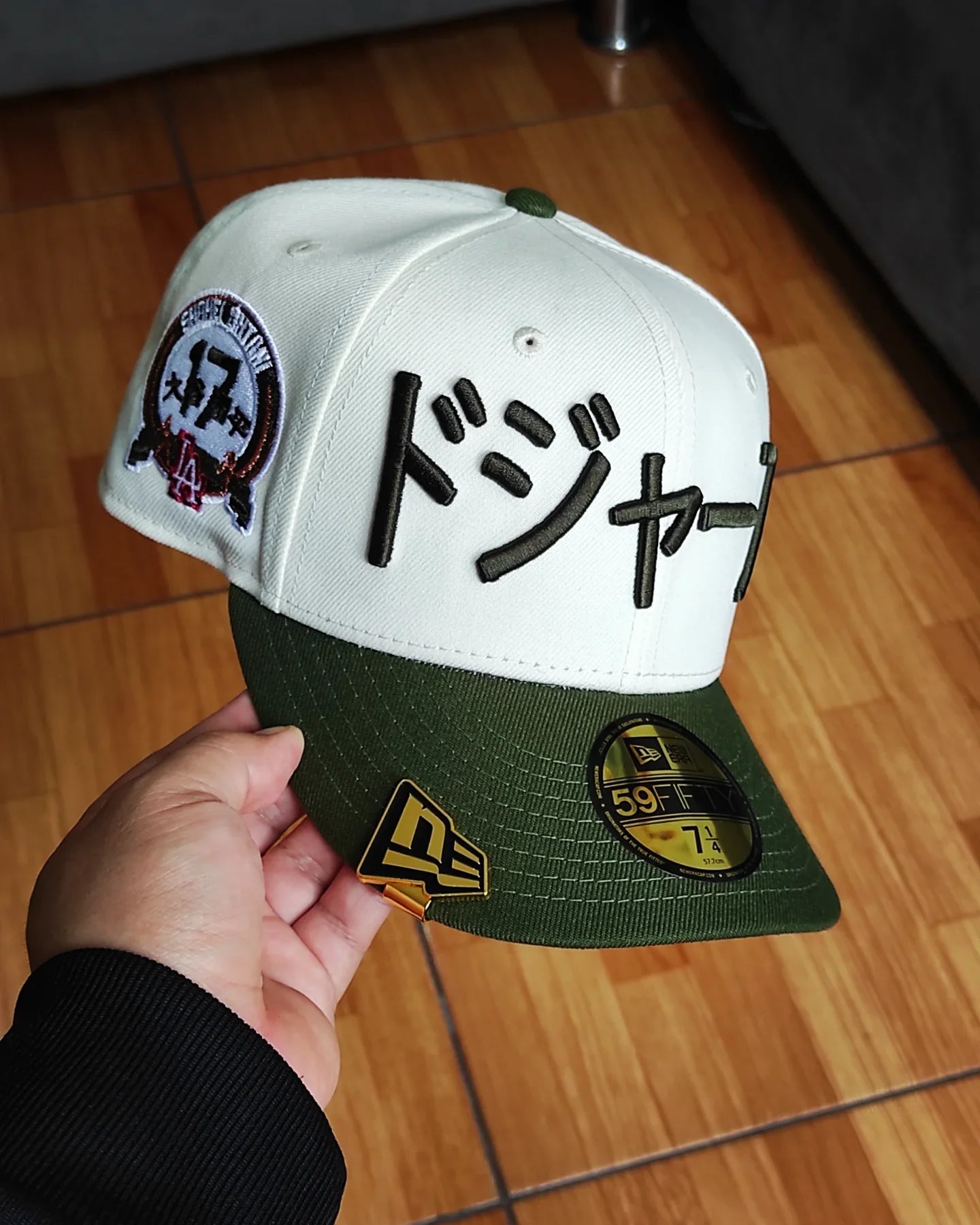 Gorra Ajustada 59Fifty Chrome Bicolor Edición Ohtani de Los Angeles Dodgers de New Era