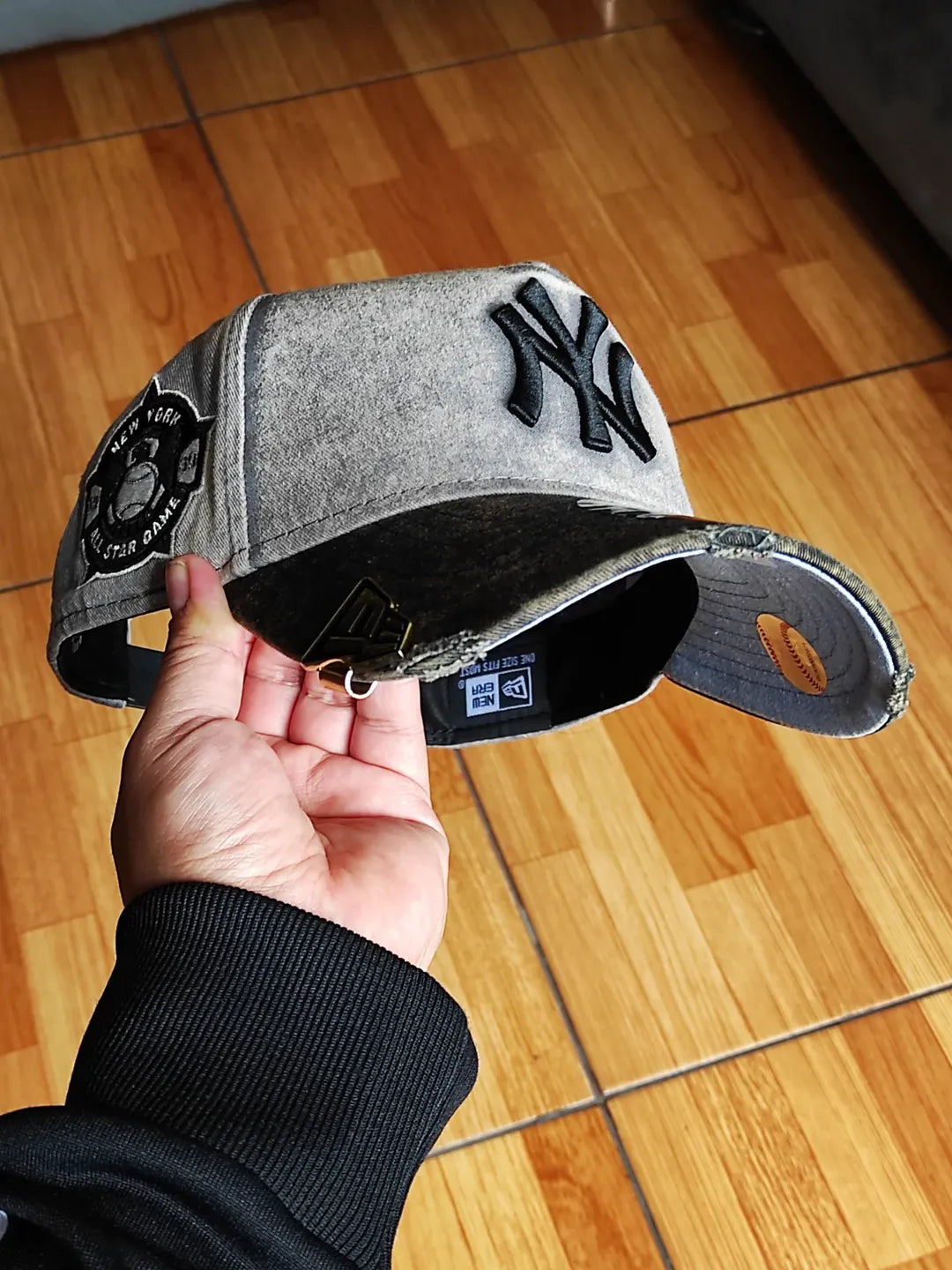 Gorra New Era 9FORTY A-Frame con broche de los New York Yankees
