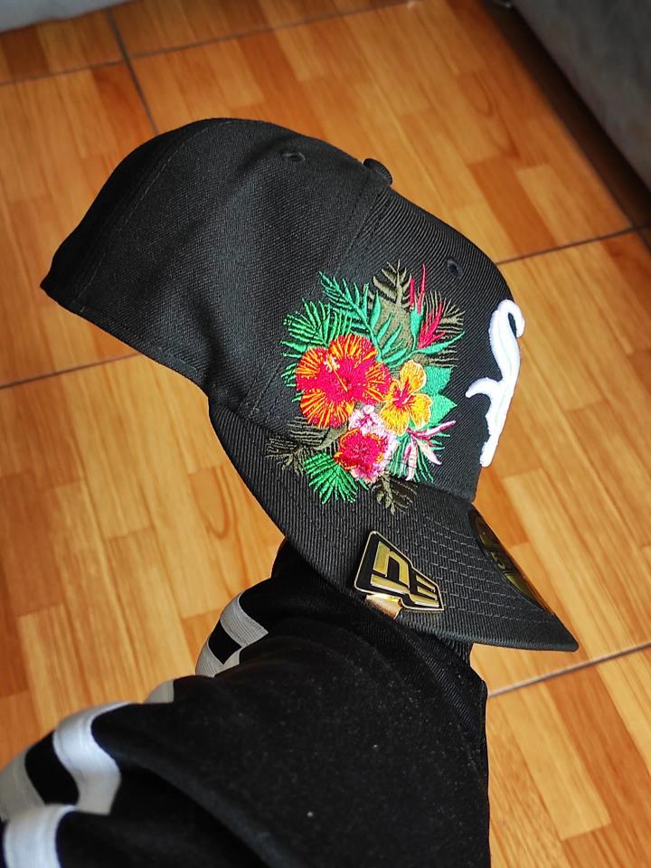 59FIFTY Chicago White Sox floral Negro New Era