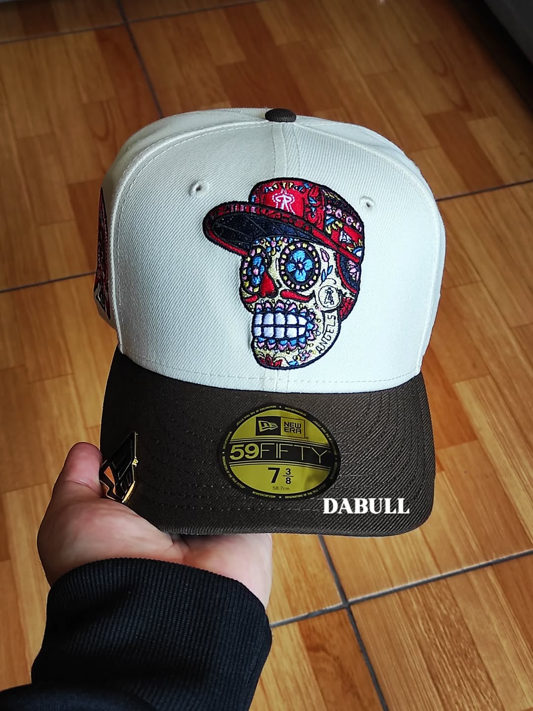 Gorro Sugar skull Anaheim Angels MLB New Era 59FIFTY 💀