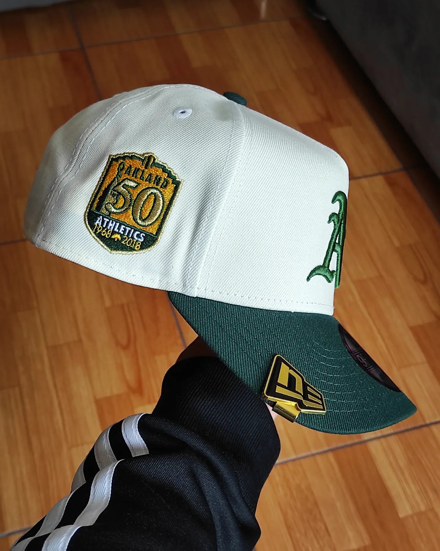 New Era Oakland Athletics 50.º aniversario bicolor 9FORTY A-FRAME