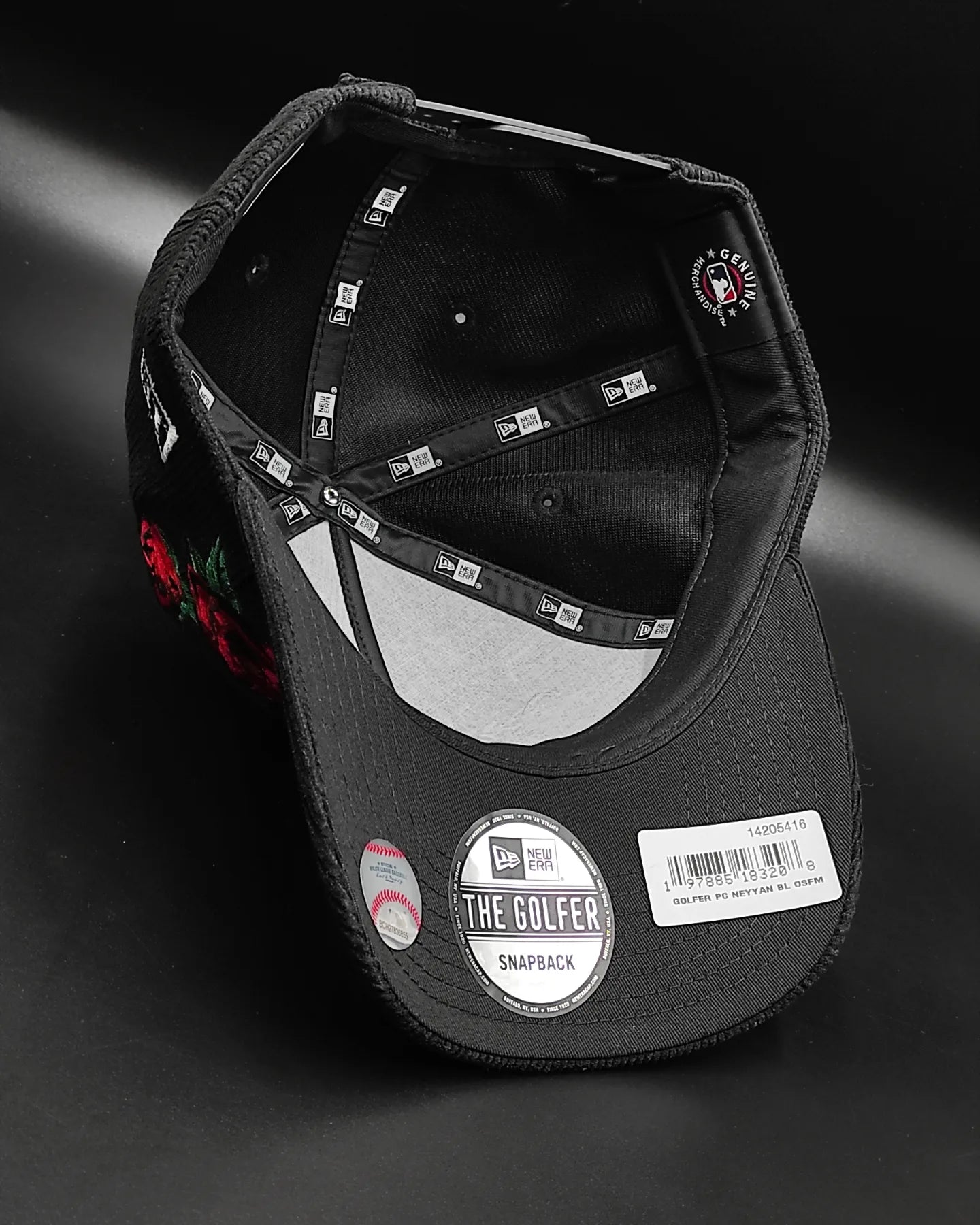 Gorra New York Yankees '🌹' Golfer Pre-Curved Snapback de la nueva era