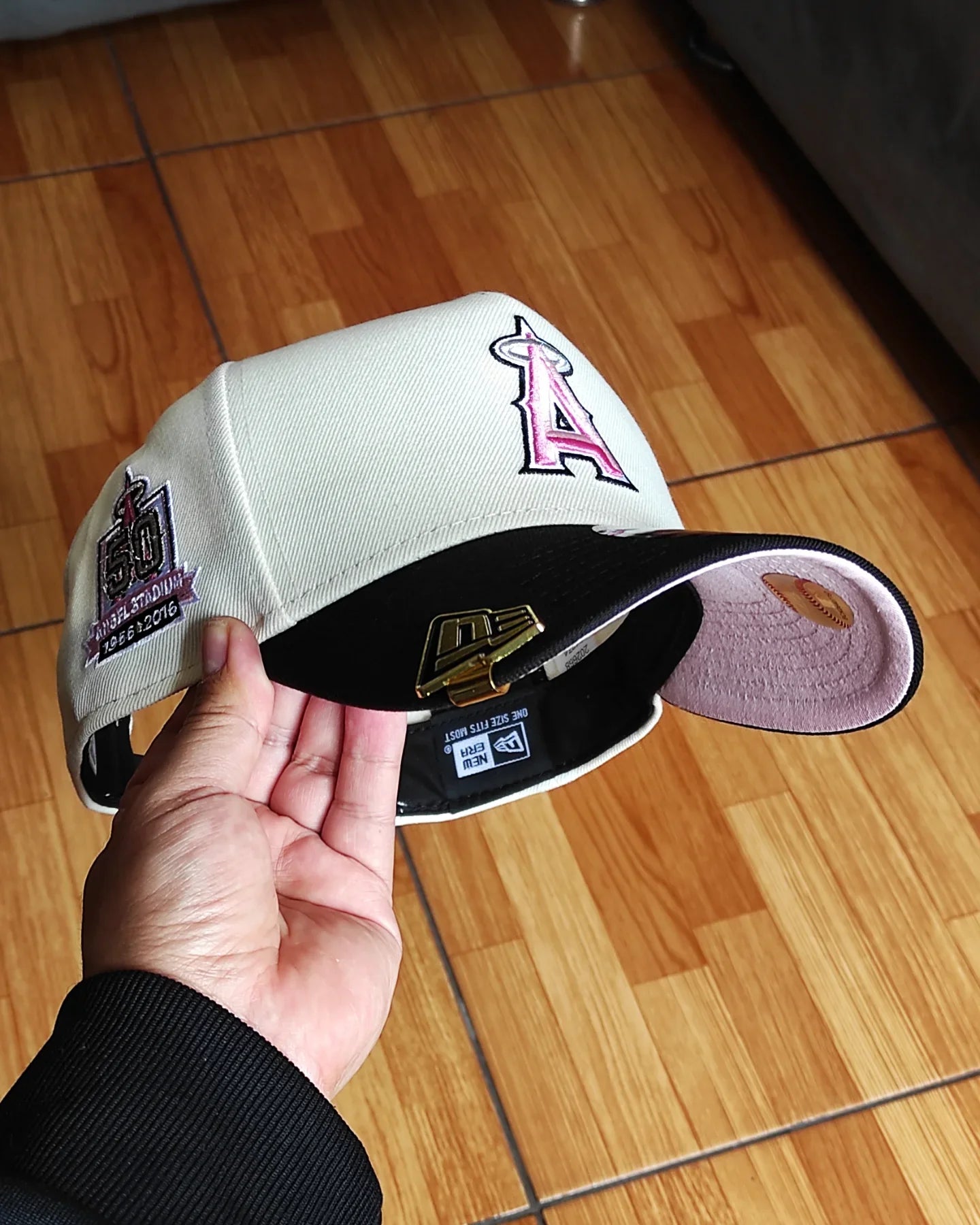 New Era Anaheim Angels 50 aniversario Chrome black 9FORTY A-FRAME