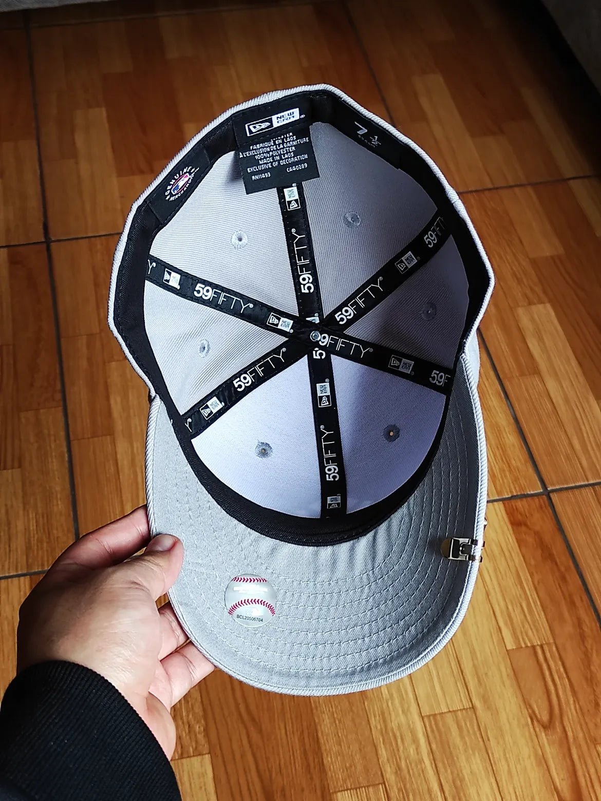 New era New York Yankees team classic gray 59FIFTY
