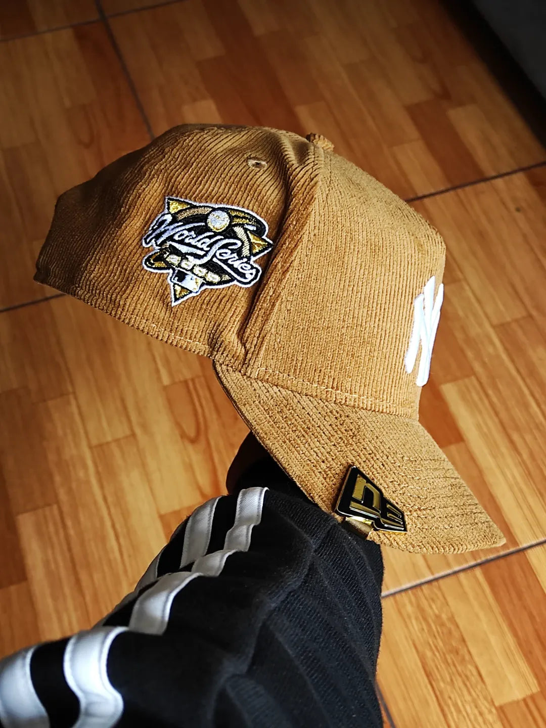 NewEra New York Yankees World Series cord Kaki 9 forty aframe