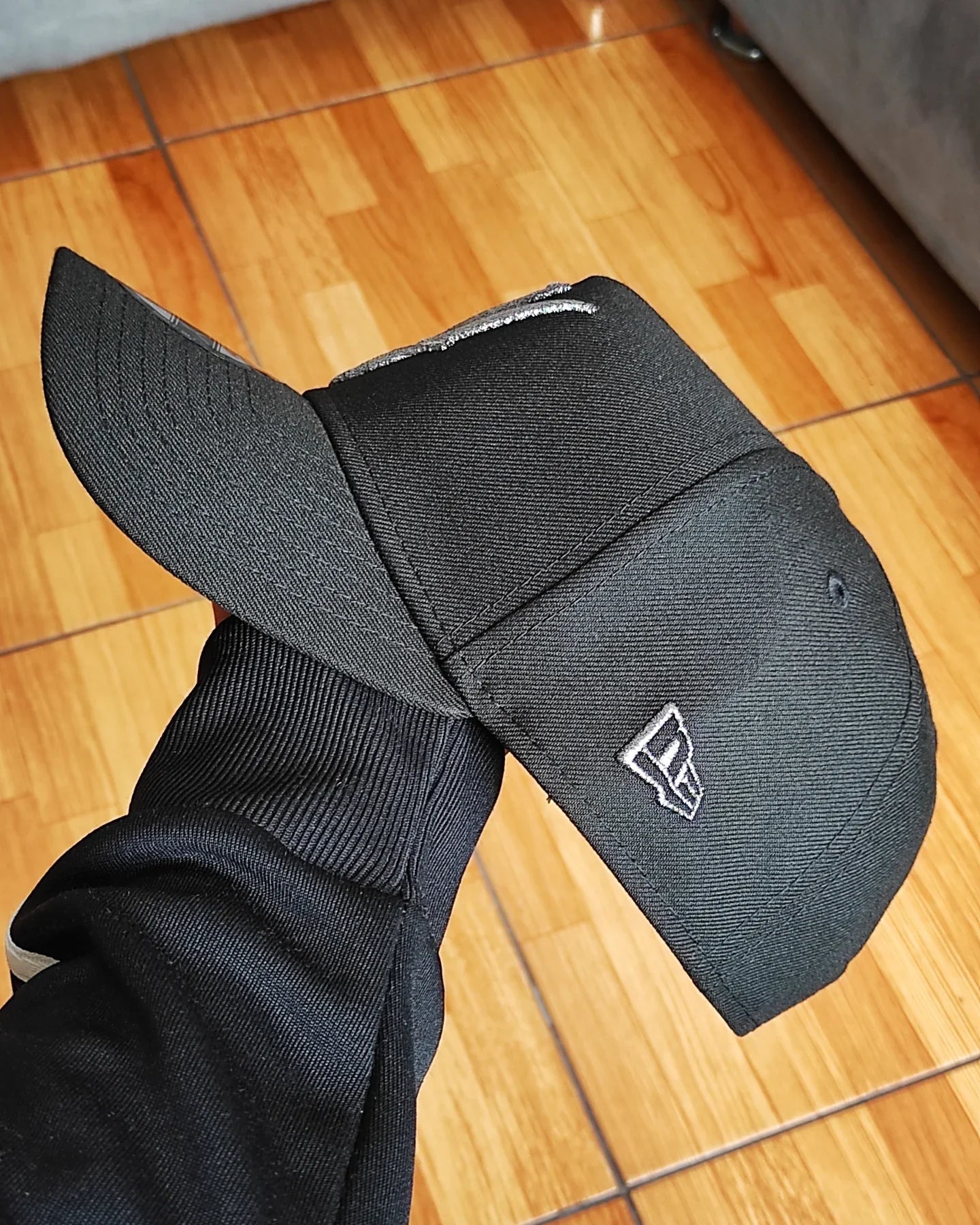 New Era Gorra Ajustable Negra New York Yankees World Series 1999 Liquid Titanium 9Forty A-Frame