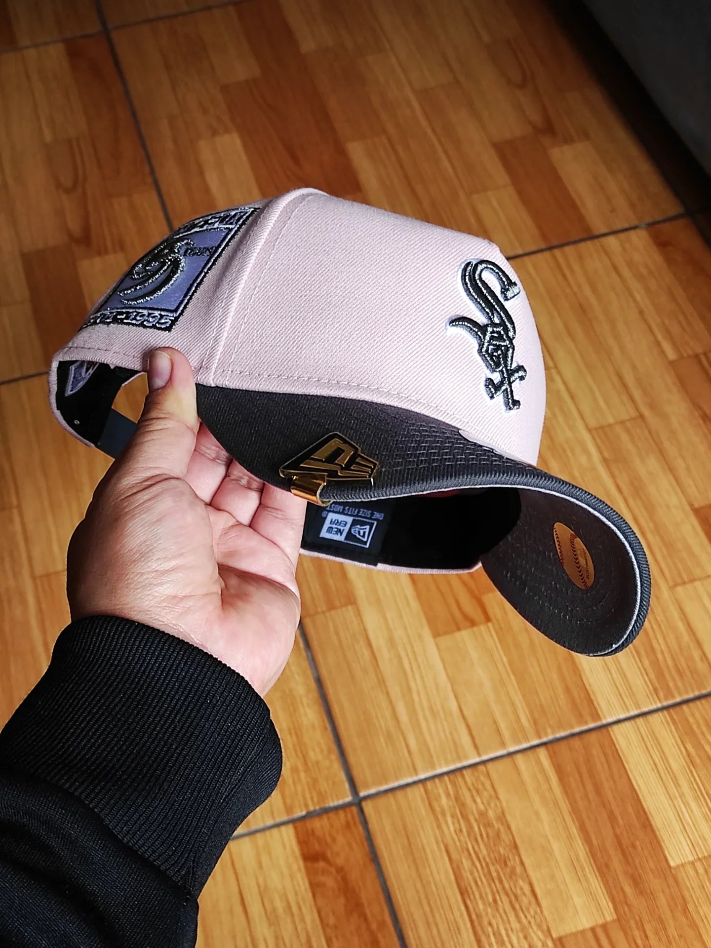 Gorra Snapback A-Frame 9Forty New Era con Parche Lateral de los Chicago White Sox 95 Años