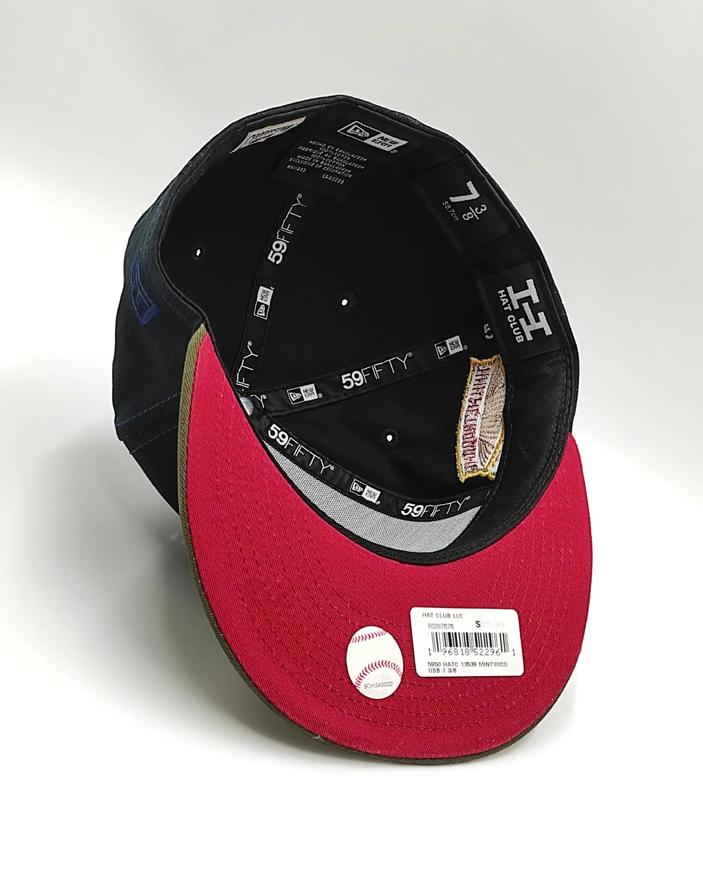 Gorra New Era 59fifty Minnesota Twins con parche de aniversario tonos otoñales - azul marino, oliva