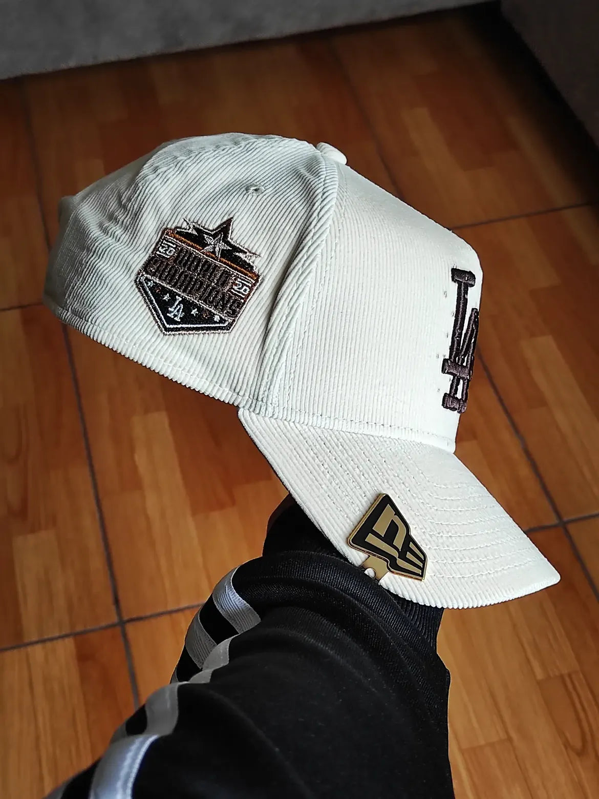 New Era 9FORTY A-Frame Snapback Los Angeles Dodgers 2020 world series corduroy
