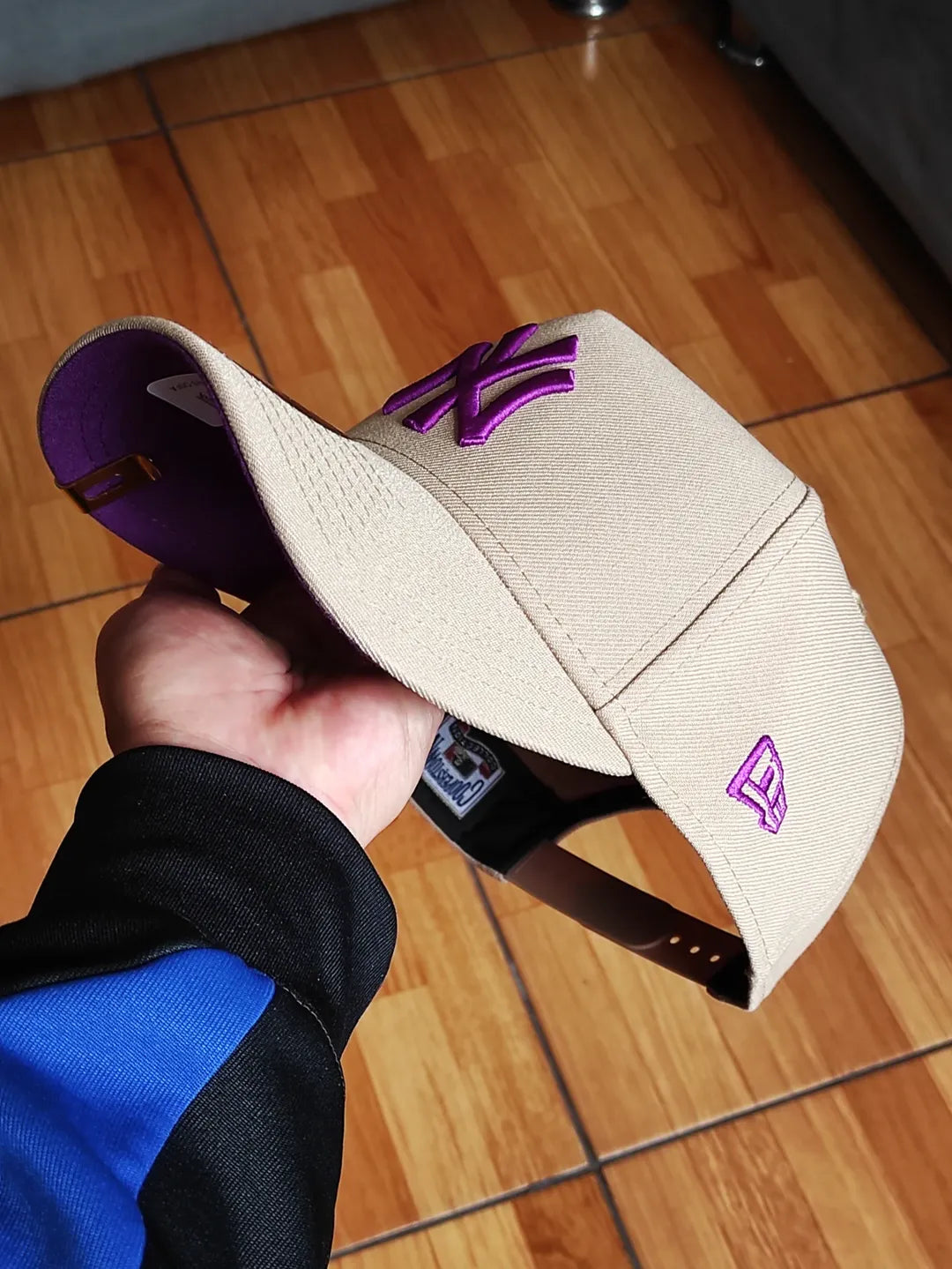 New Era New York Yankees Serie Mundial 1999 uva 🍇 9FORTY A-FRAME.