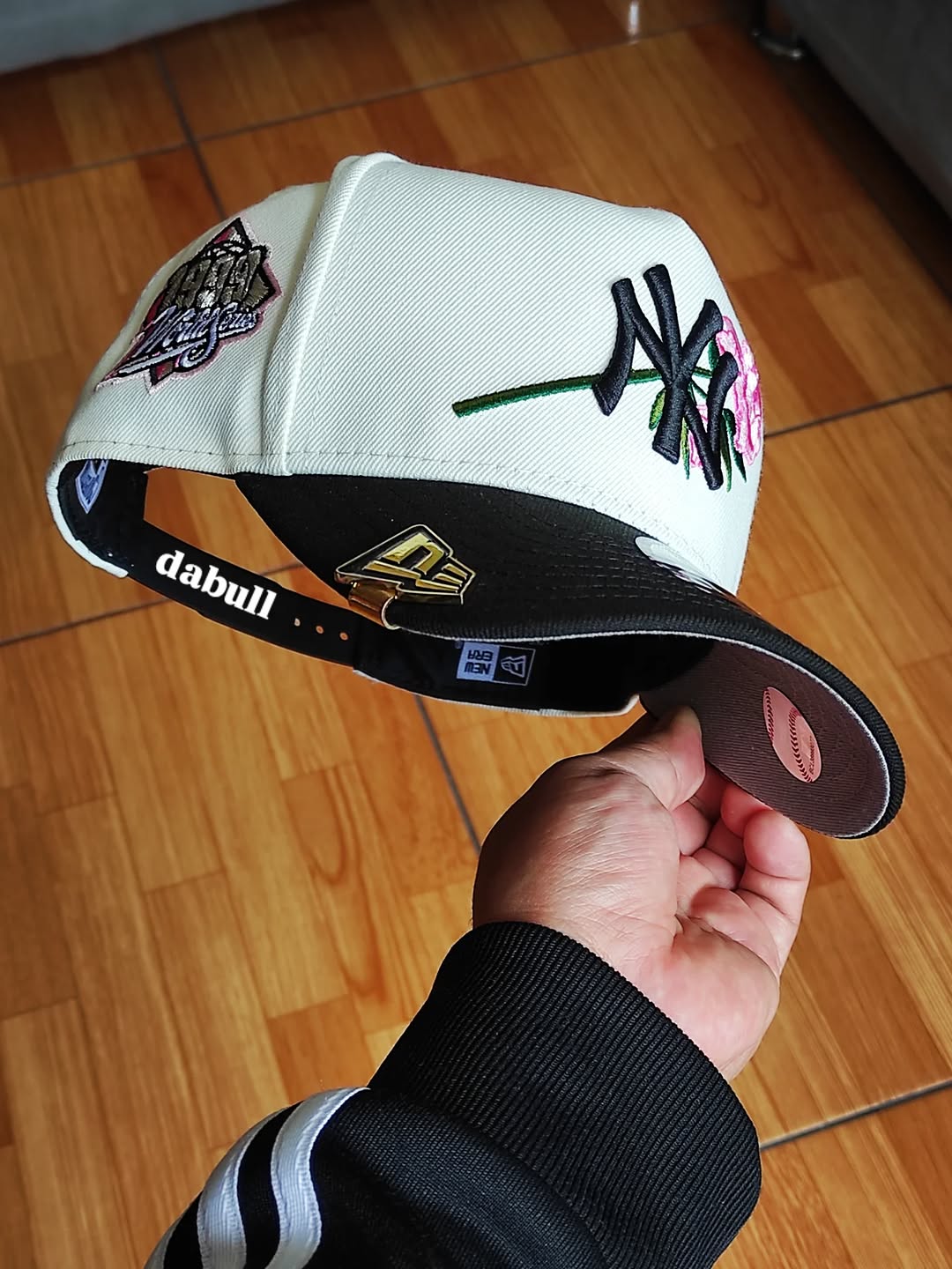 Gorra Snapback 9FIFTY A-Frame New Era New York Yankees World Series 1999 Chrome Black